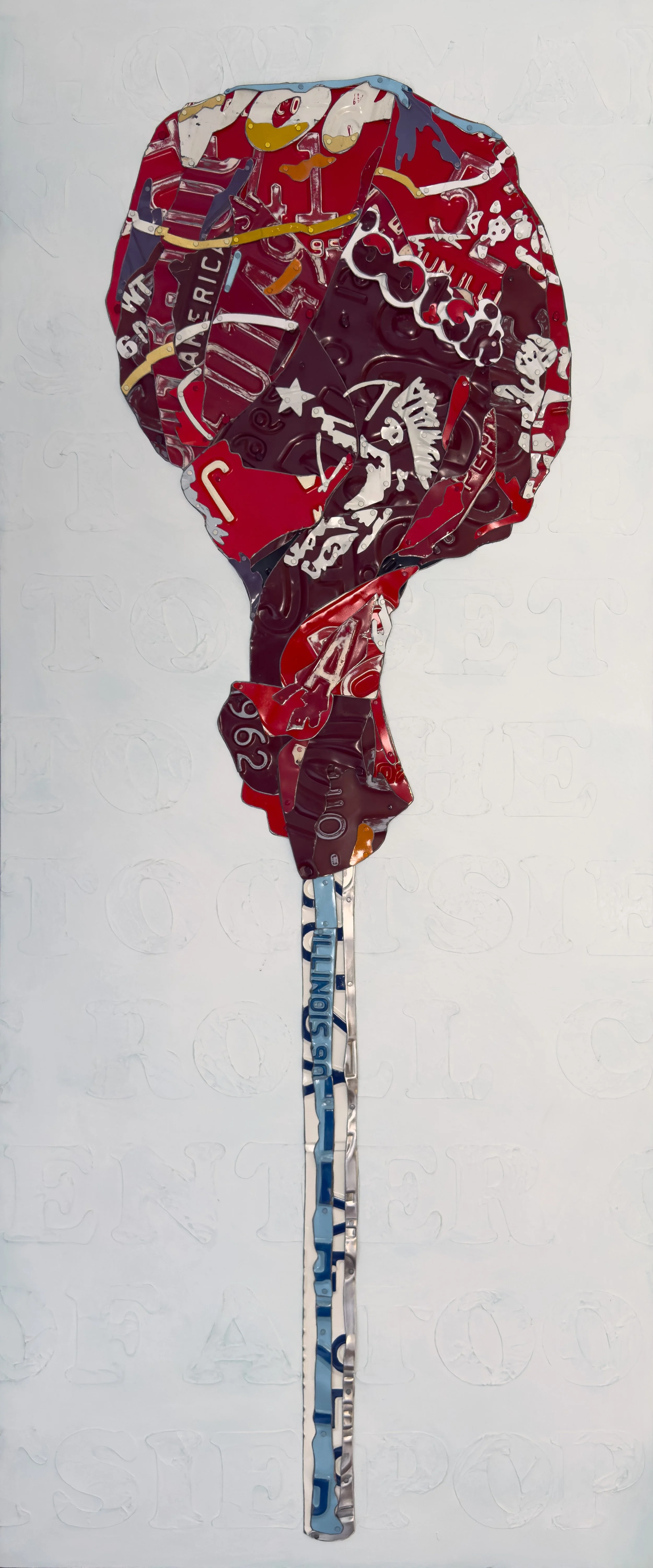 "Chief Shooting Stay Tootsie Pop"
48" x 20"
2026