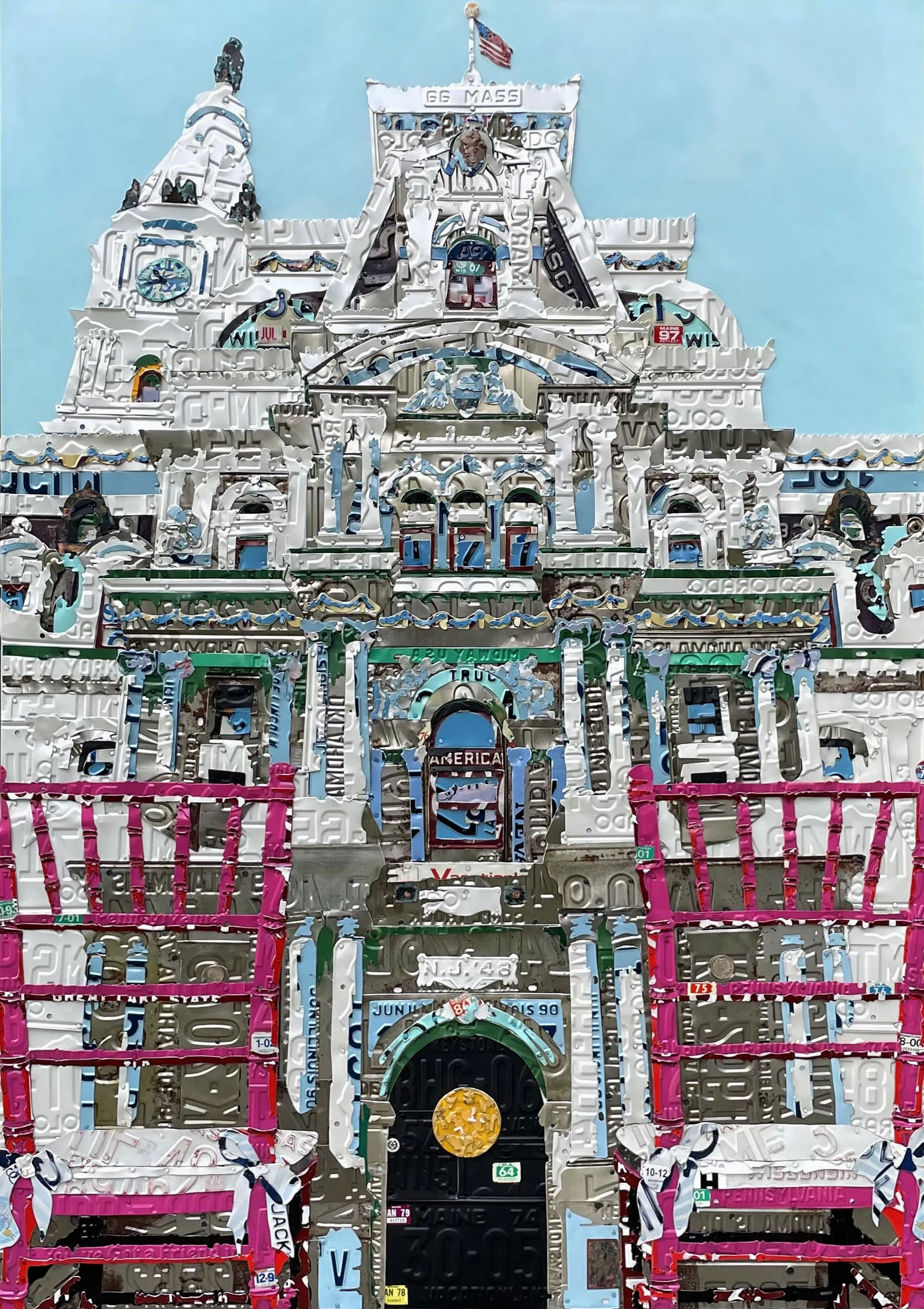 "Philadelphia Love" 
48" x 68"
Commission/SOLD