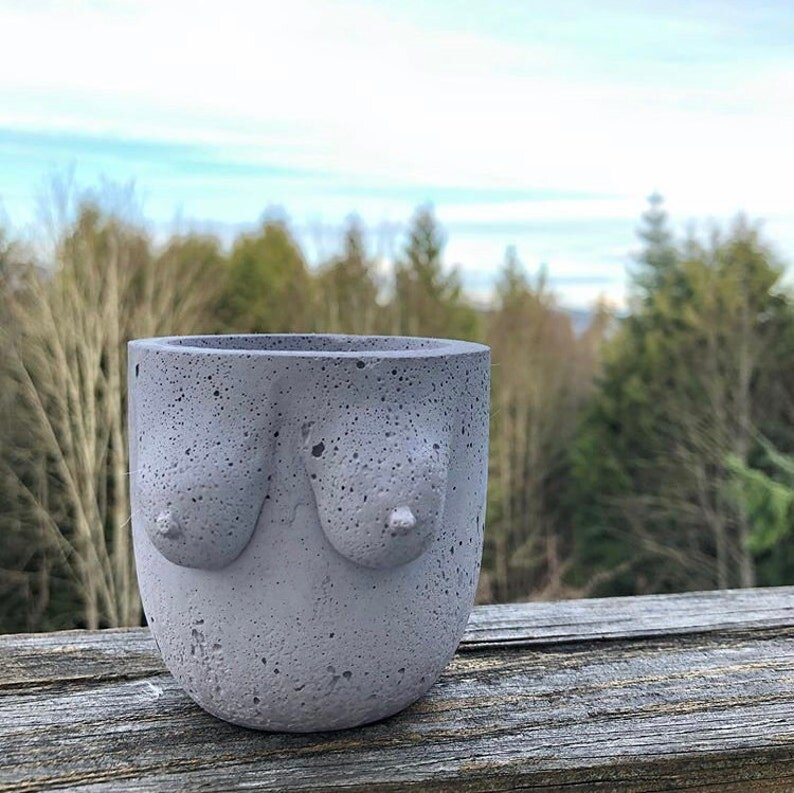 Boob Planter Medium  Maven