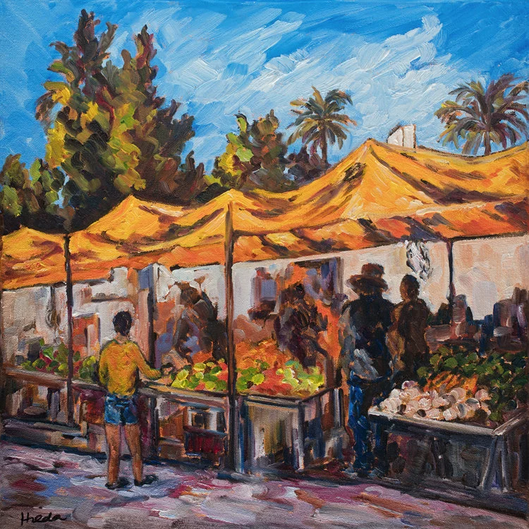 Art show at Four Brix Winery