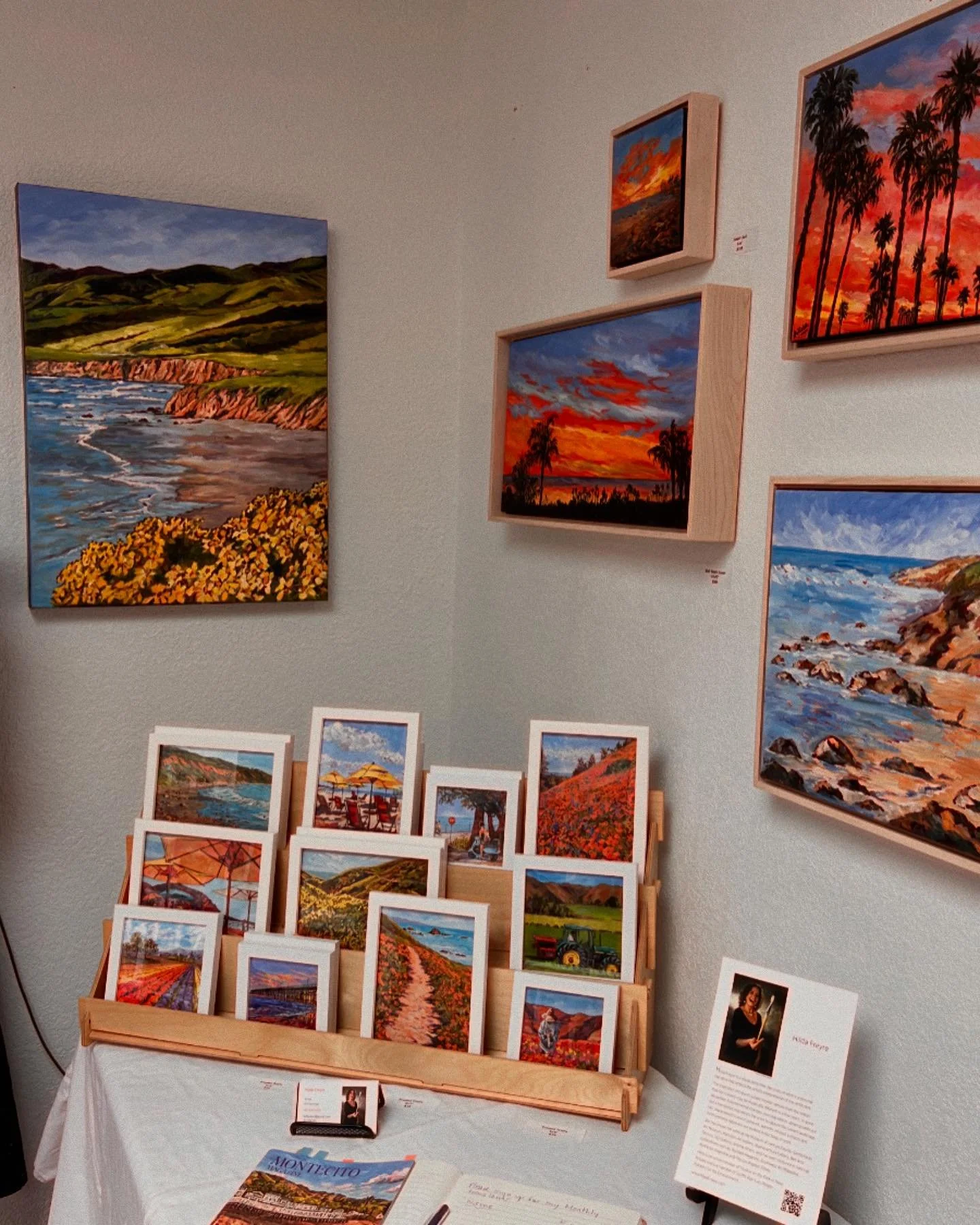 We are ready!  Are you ready?

I hope to see you this weekend: October 12 &amp; 13, 10am-5pm.  I will be showing with @hollybeals in studio #125 in Arroyo Grande🎨🎨
www.hildafreyre.com
View the online catalog https://issuu.com/ntmg/docs/osat_2024_al