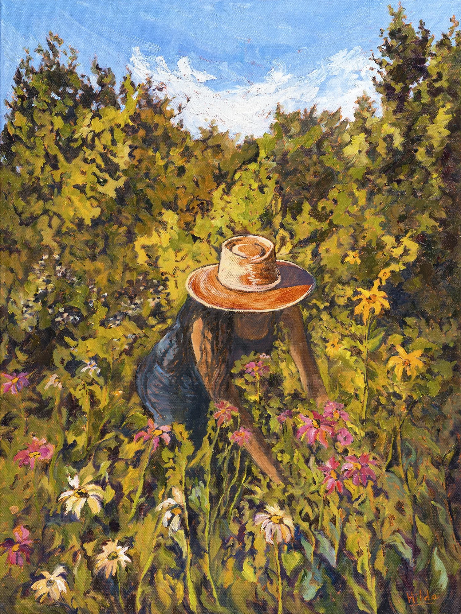 The Flower Lover -SOLD-