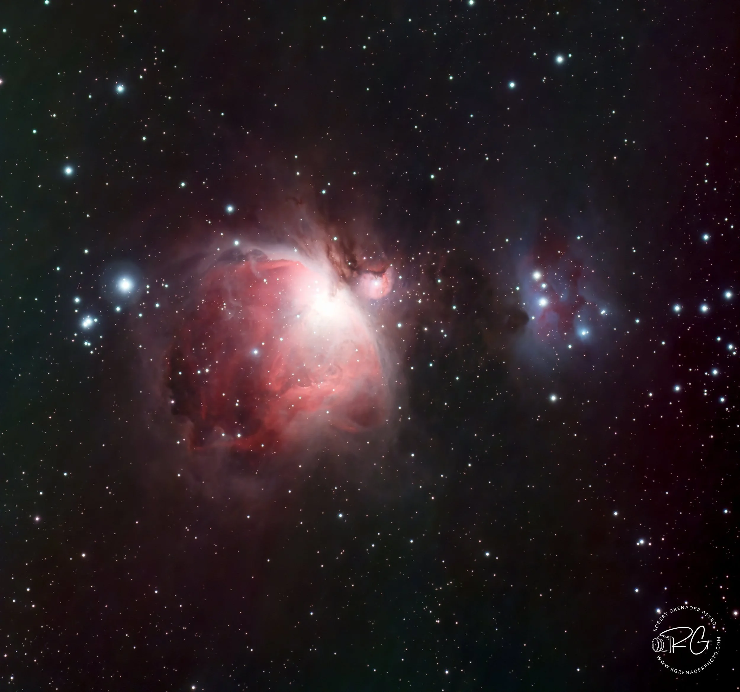 Messier 43, the Orion nebula