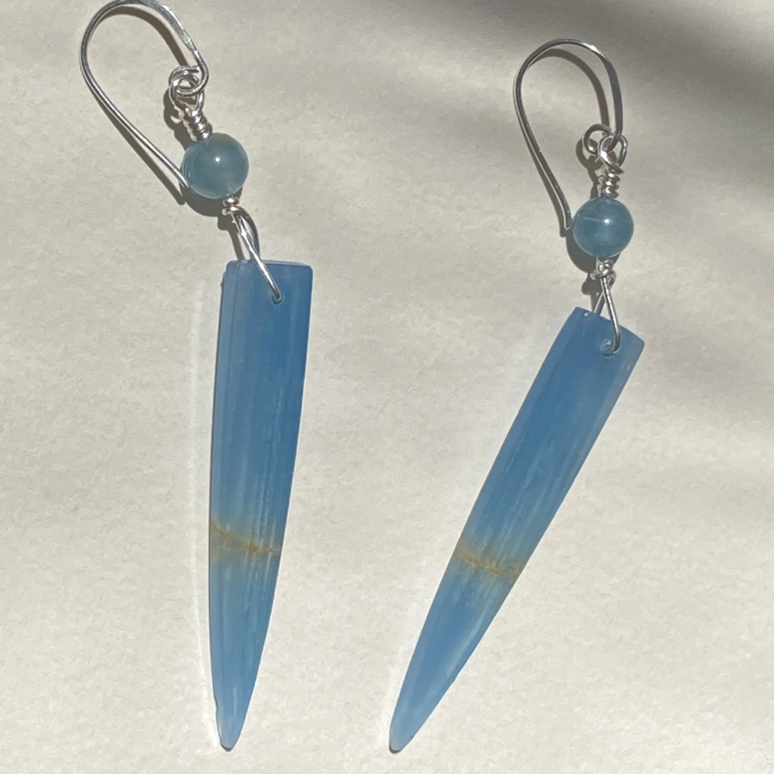 Calcite Dagger Earrings
