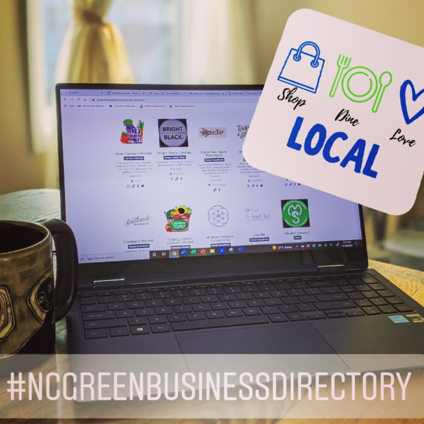 ☝️ Find the link to the NC GREEN BUSINESS DIRECTORY in the tap.bio above ☝️ to find local businesses to support this holiday season. 😁

We have 290 businesses to check out! And more are added all the time. 

Can we get to
3️⃣0️⃣0️⃣
by Jan 1 2022???
