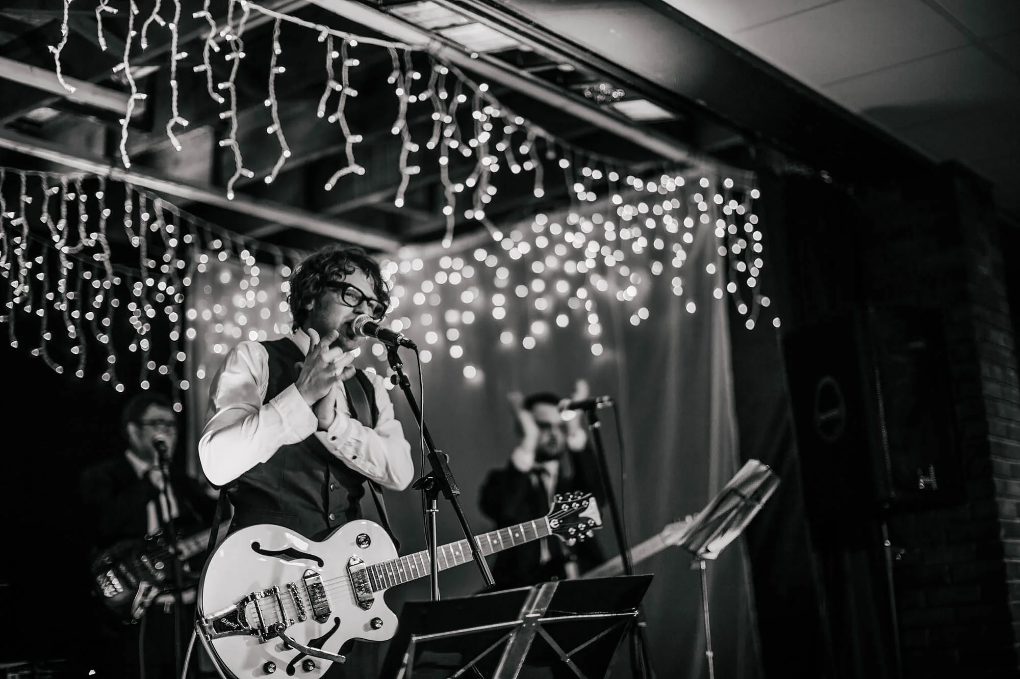 Leeds Yorkshire Wedding Photographer Guitarist Band Party
