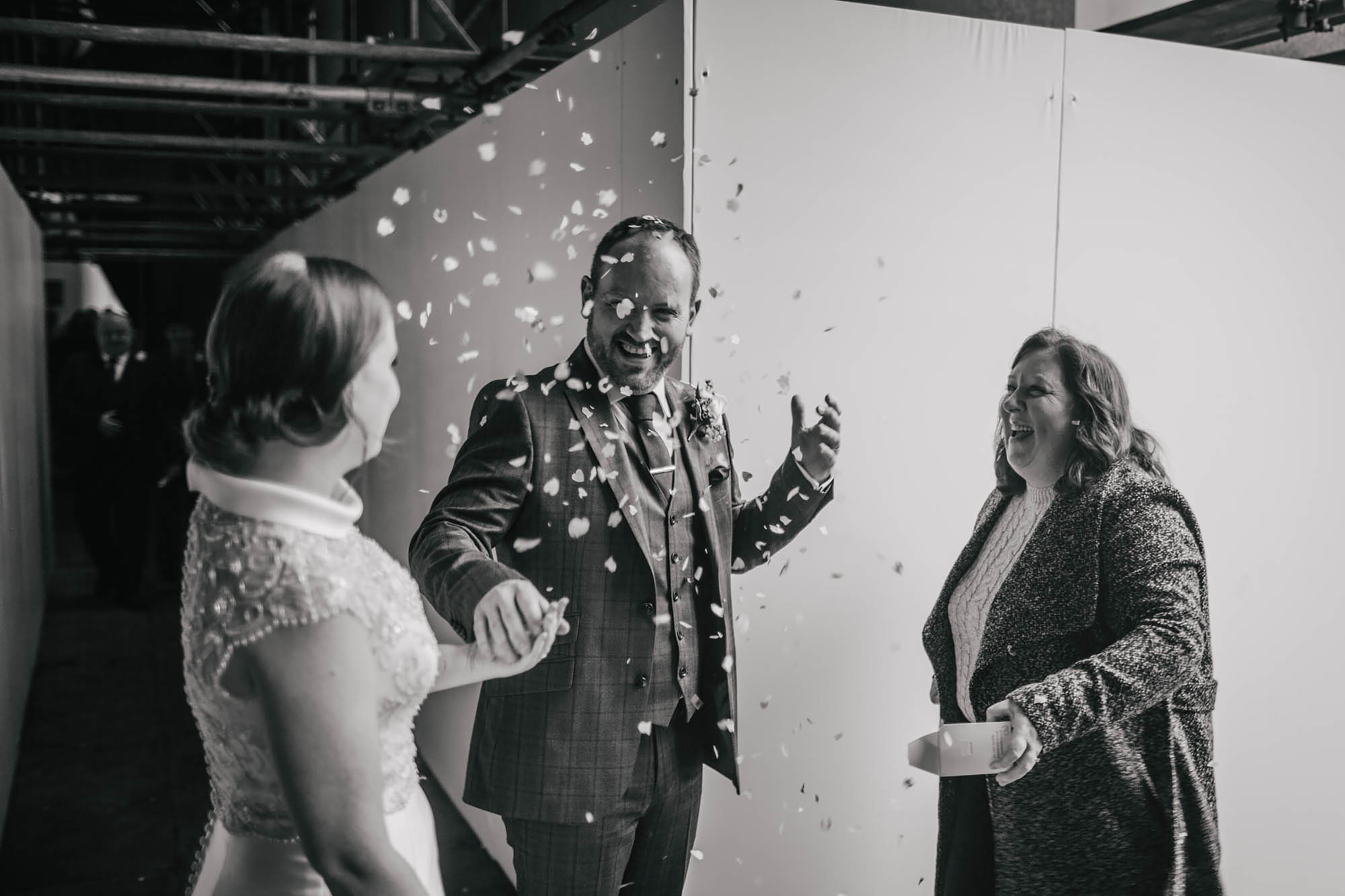 Confetti Shot at Leeds Town Hall