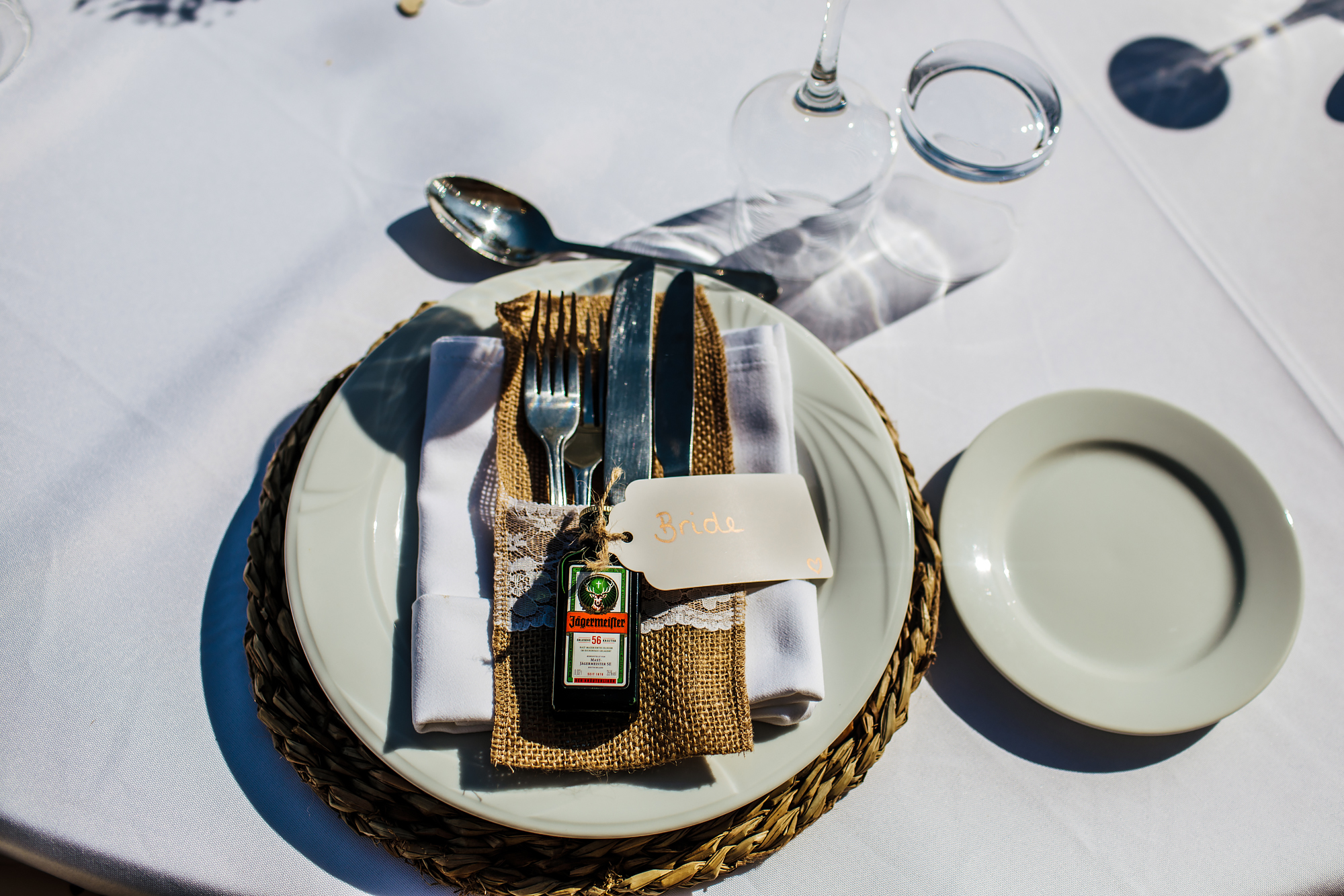 Table details at Cortijo Maria Luisa Nerja Spain