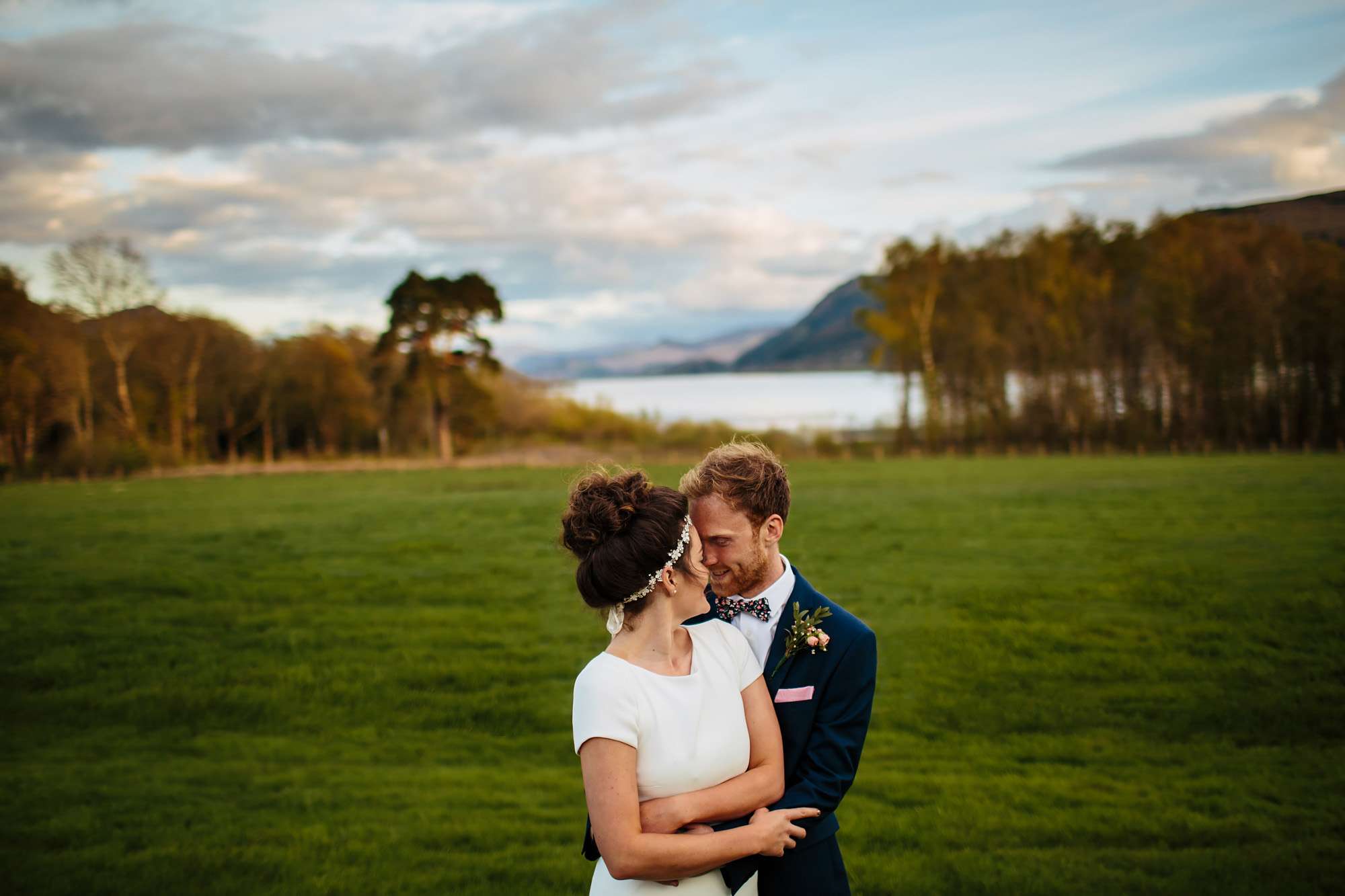 Wedding Portrait in the Lake District
