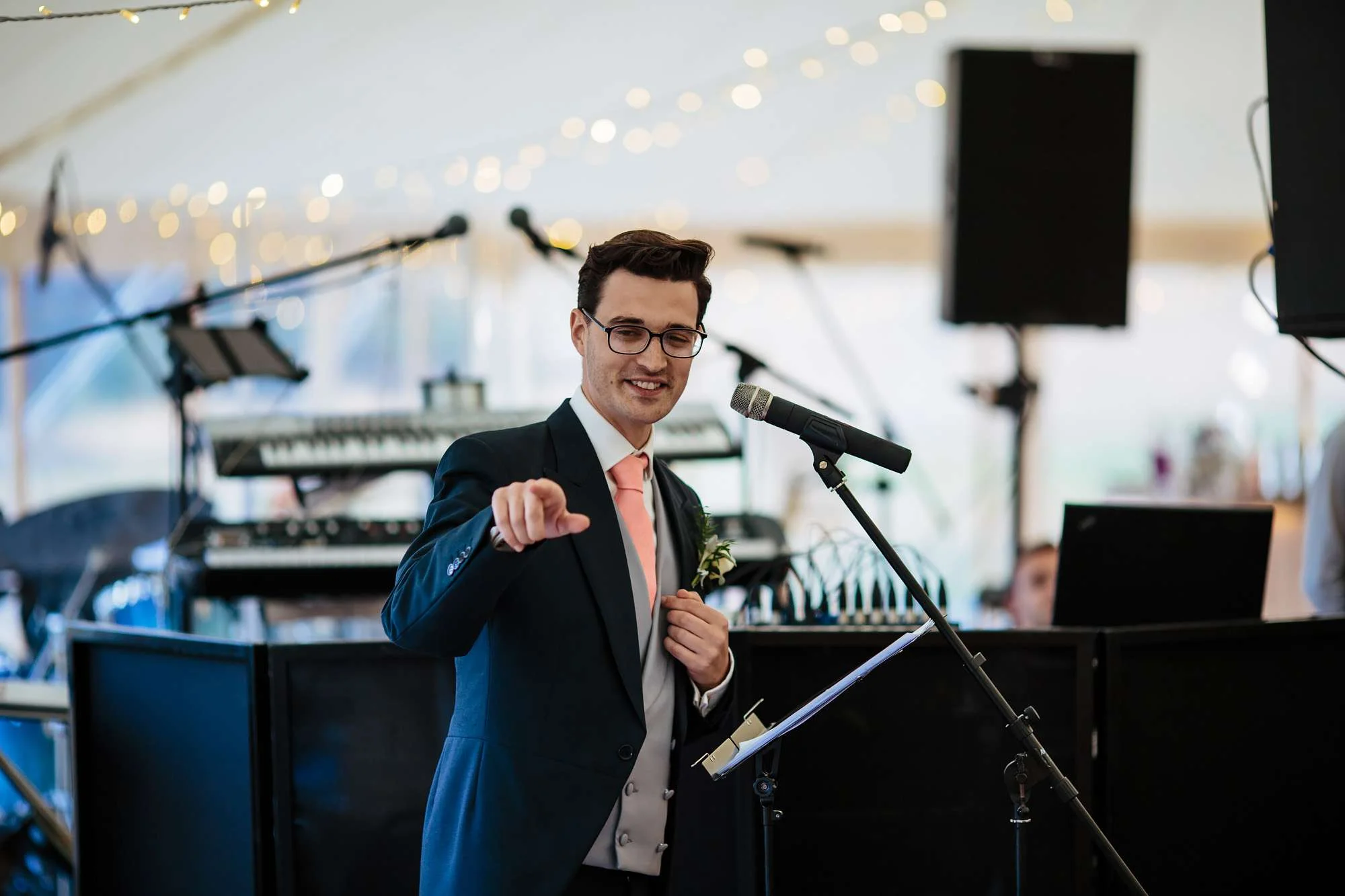 Best man's speech at a Yorkshire wedding
