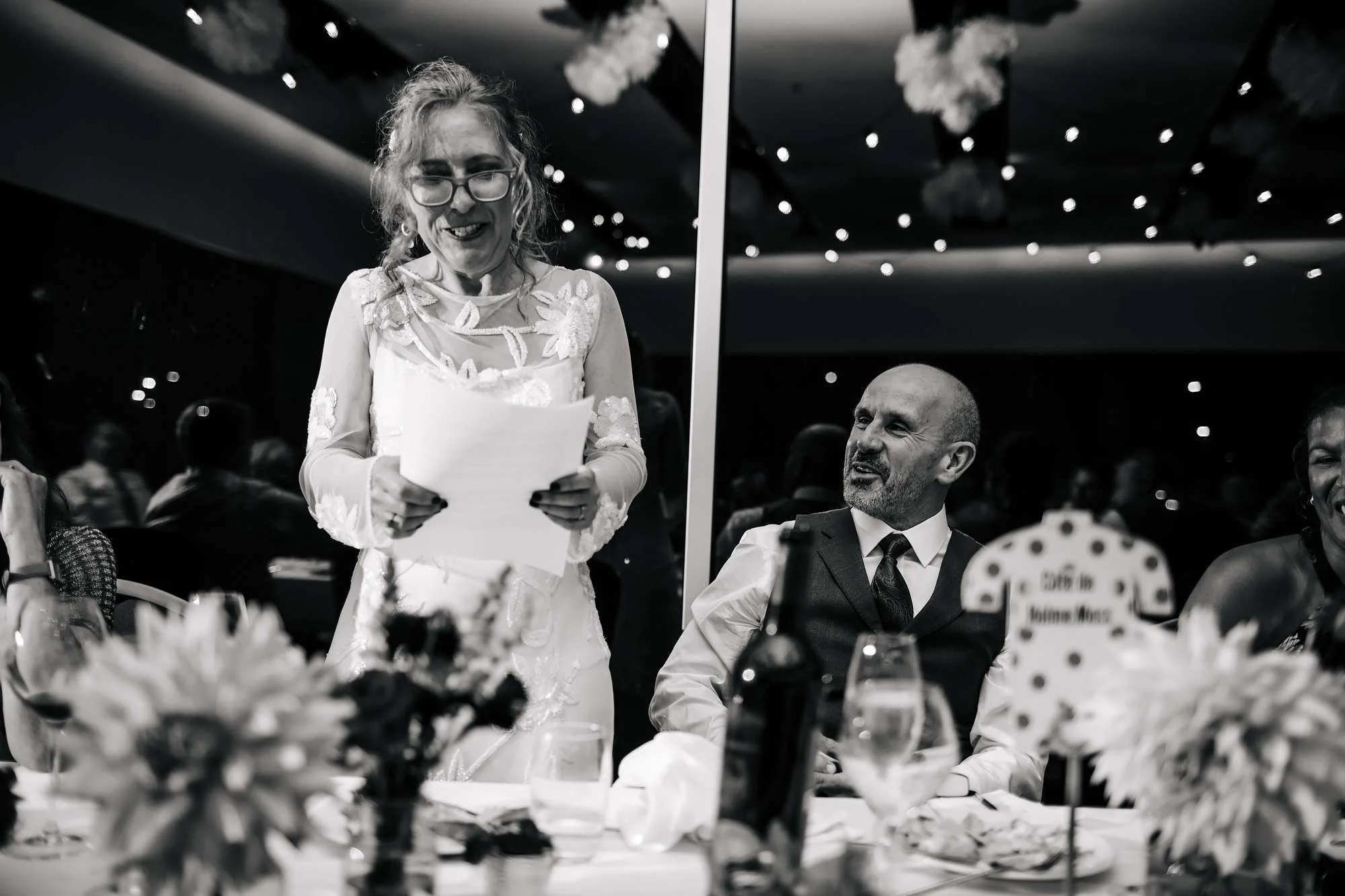 Bride's speech at her wedding