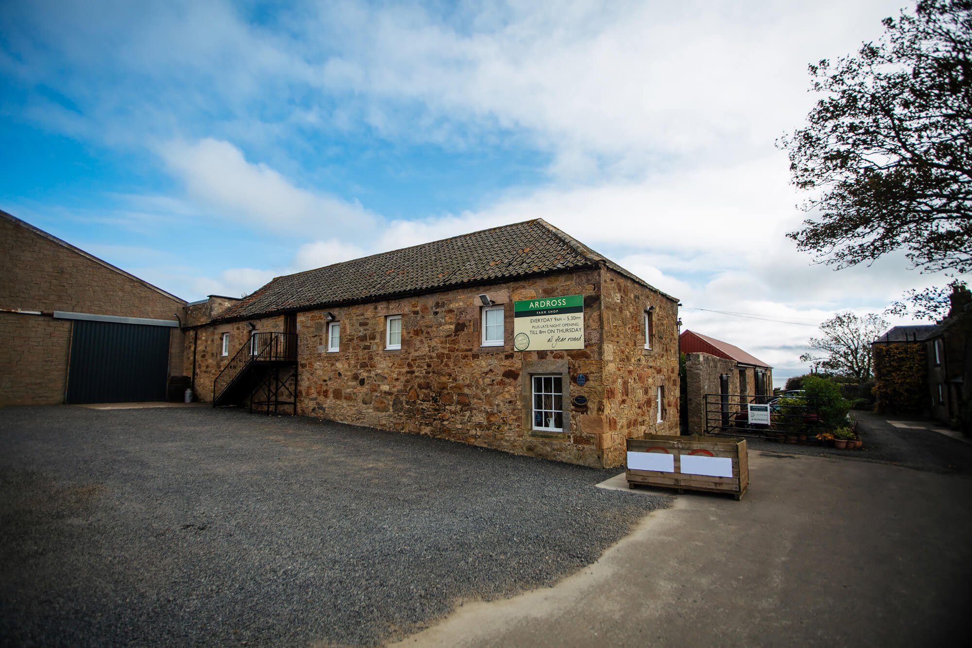 Ardross Farm Shop in Scotland