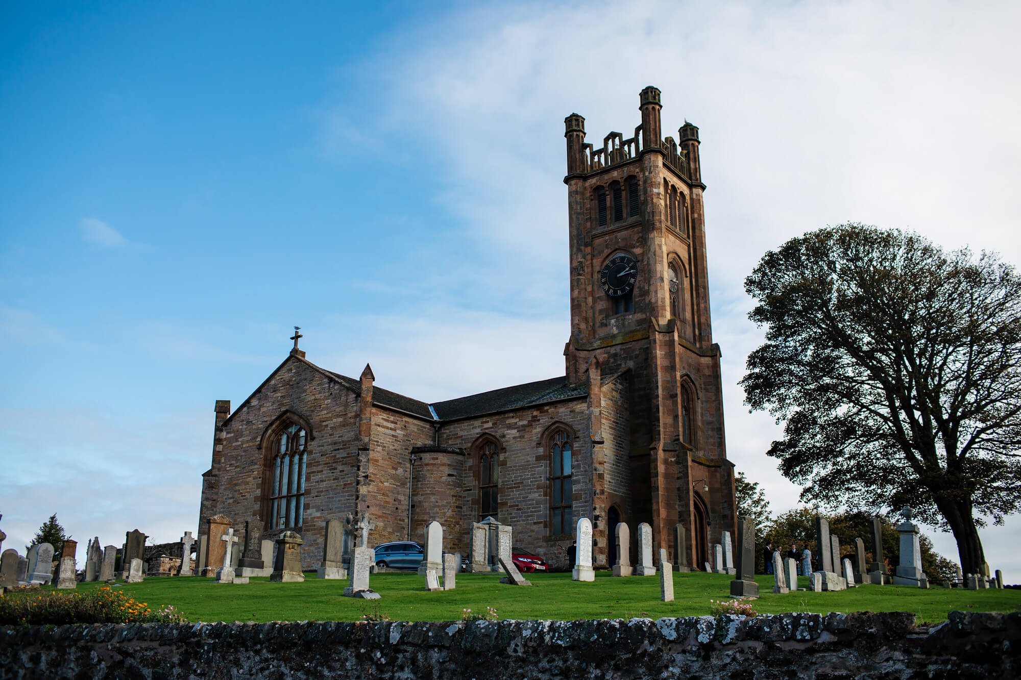 Kilconquhar church in Fife