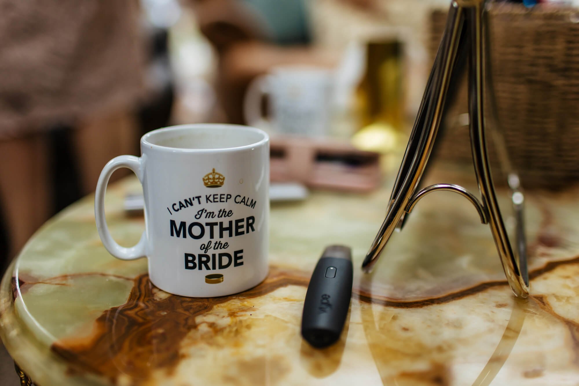 Mother of the bride mug for a wedding cuppa