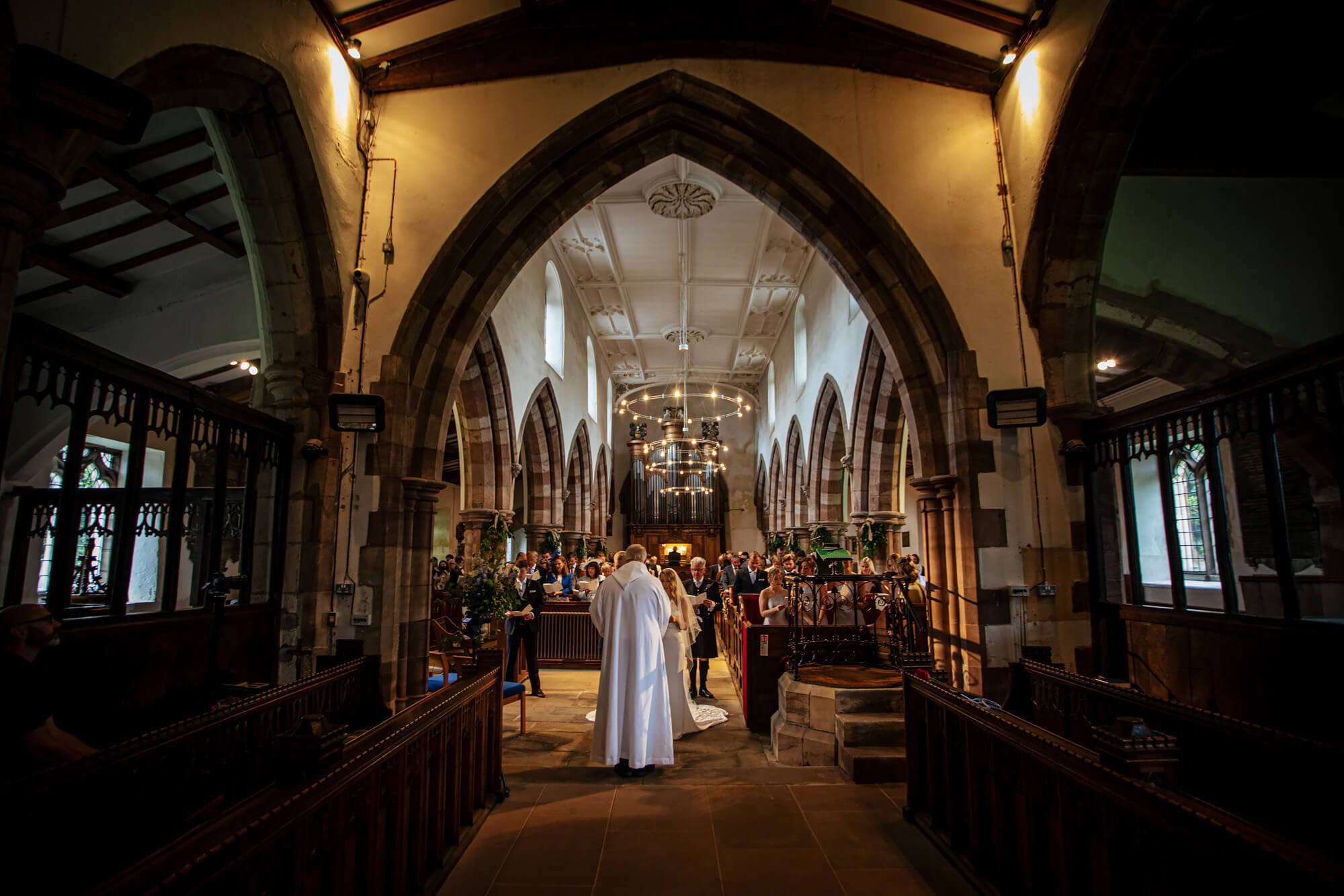 Church wedding in Cumbria