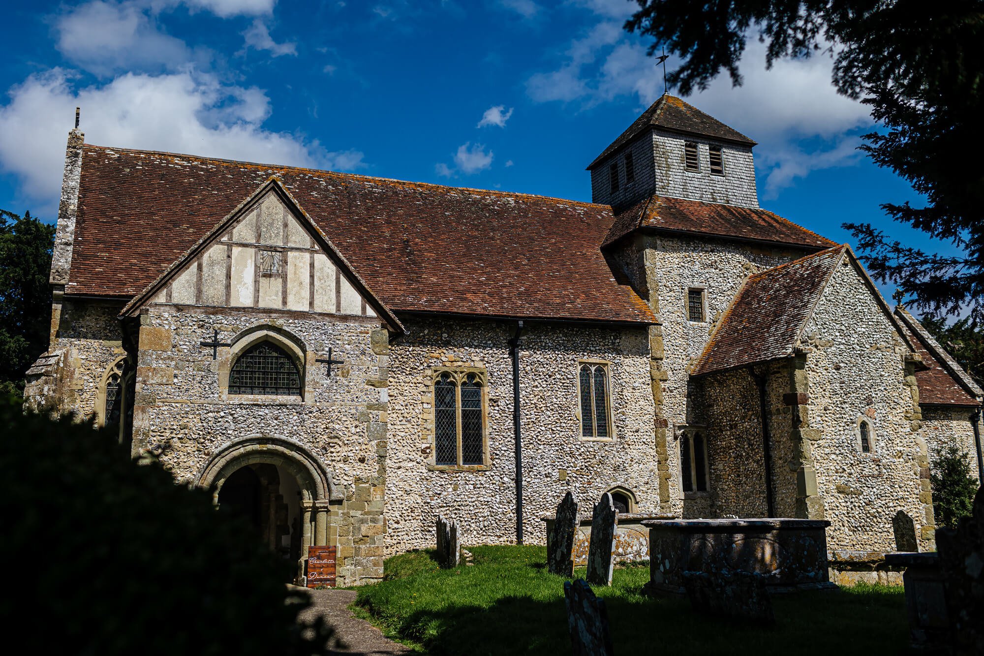 Church in the sunshine