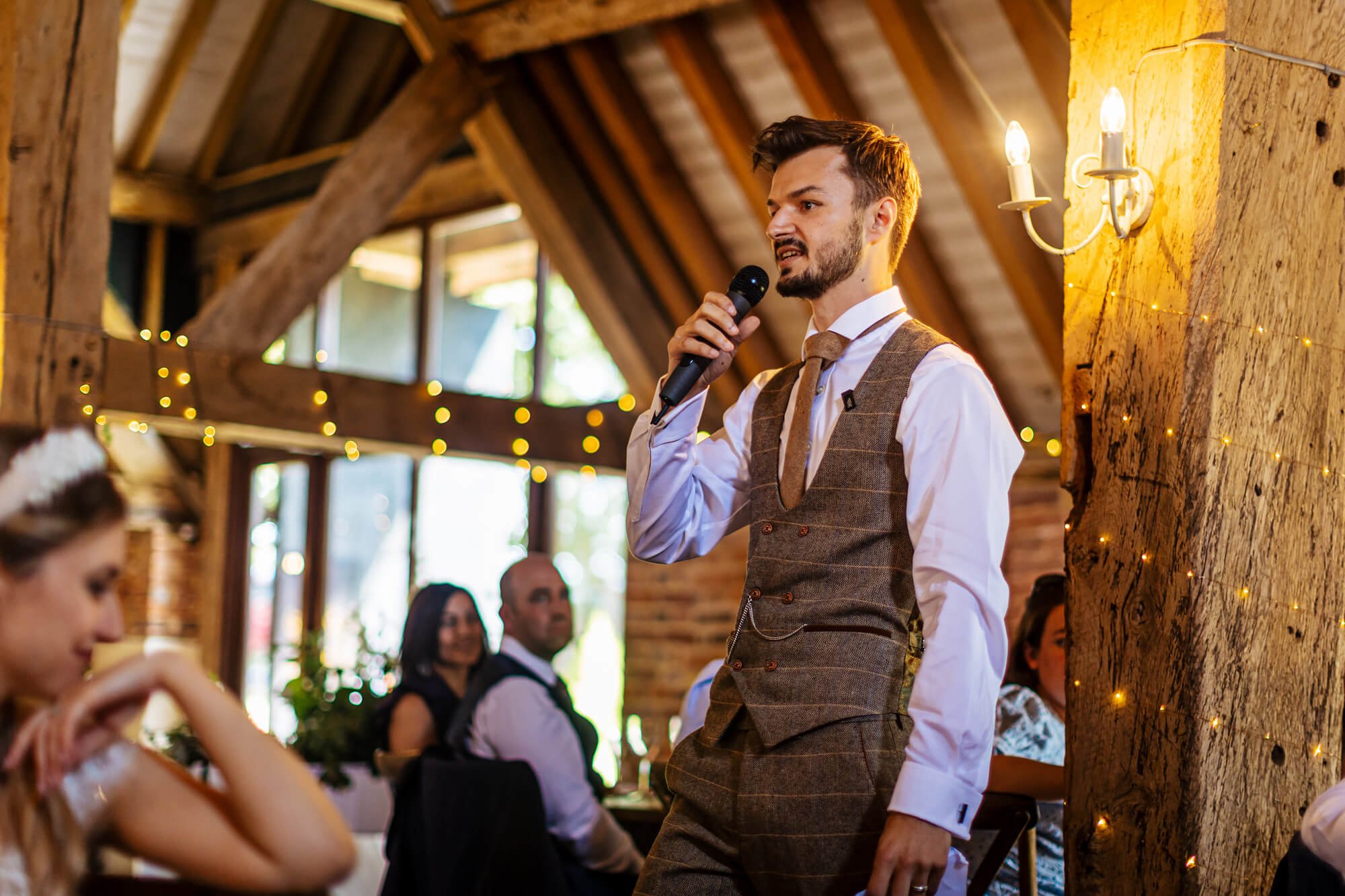 Groom's speech at a wedding