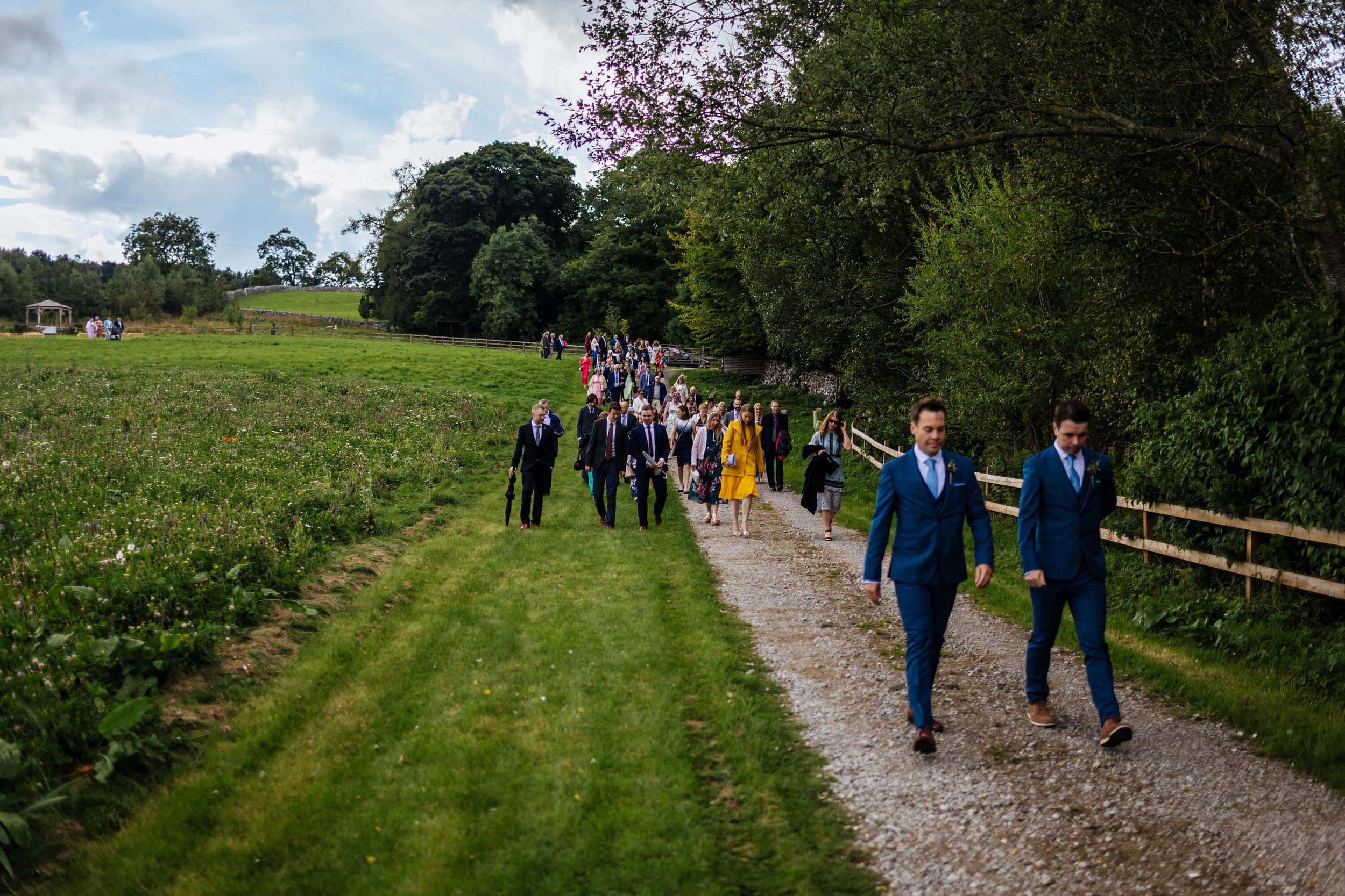 Yorkshire Dales wedding walk