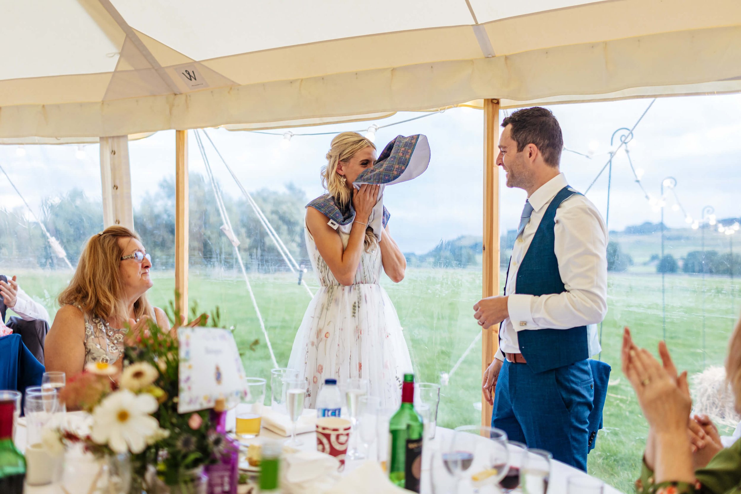 Kilnsey Park wedding Yorkshire