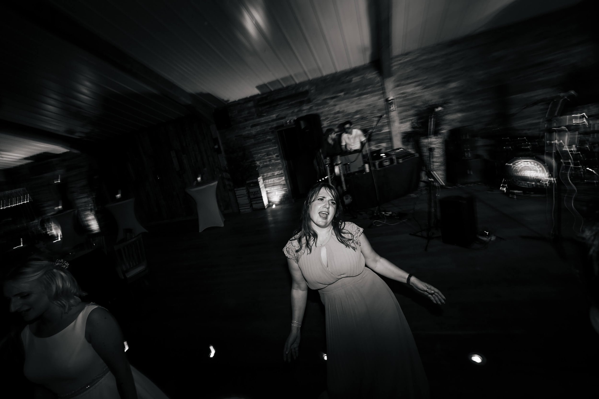 Dance at a wedding at Woodstock Weddings York