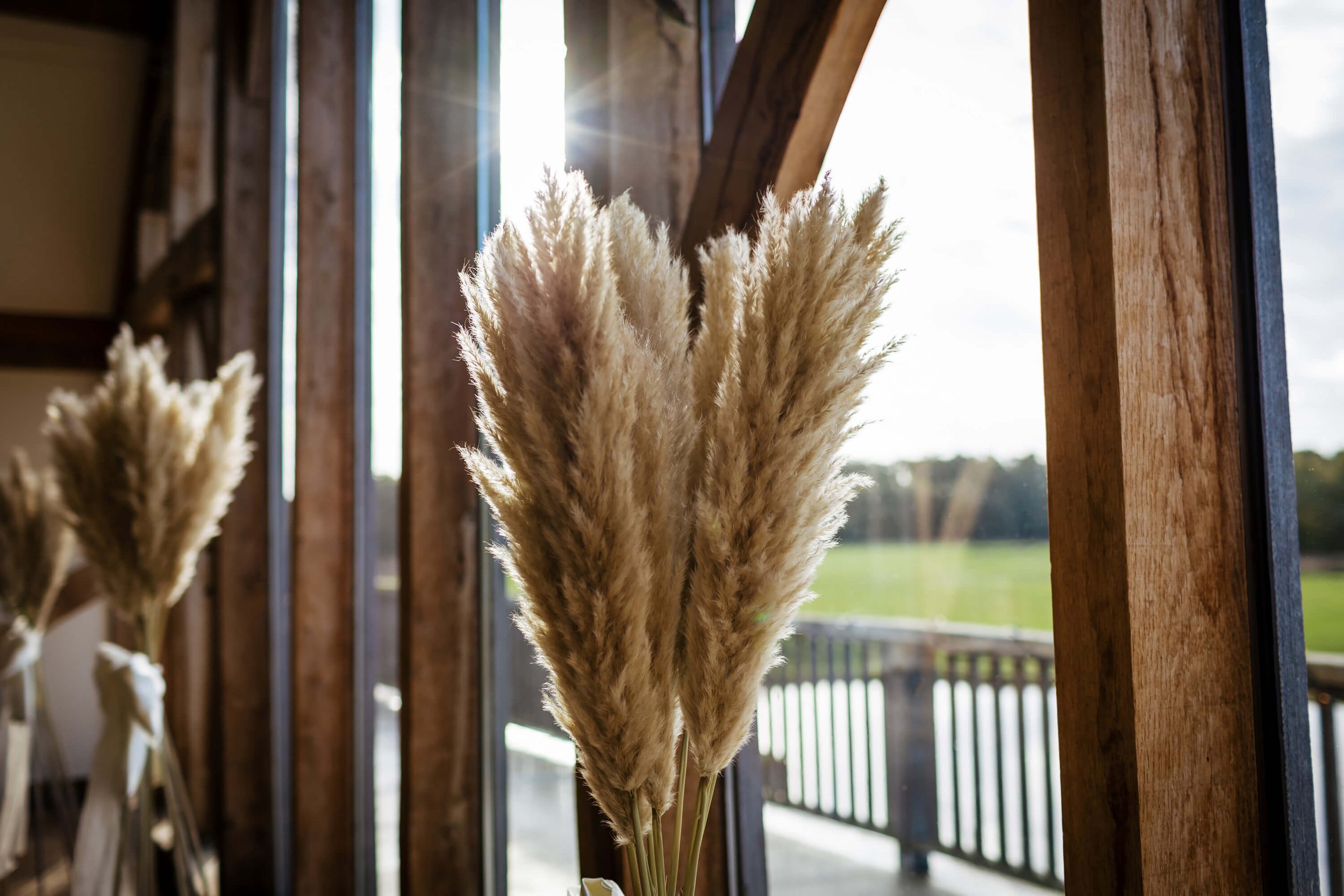 Pampas grass decoration in York