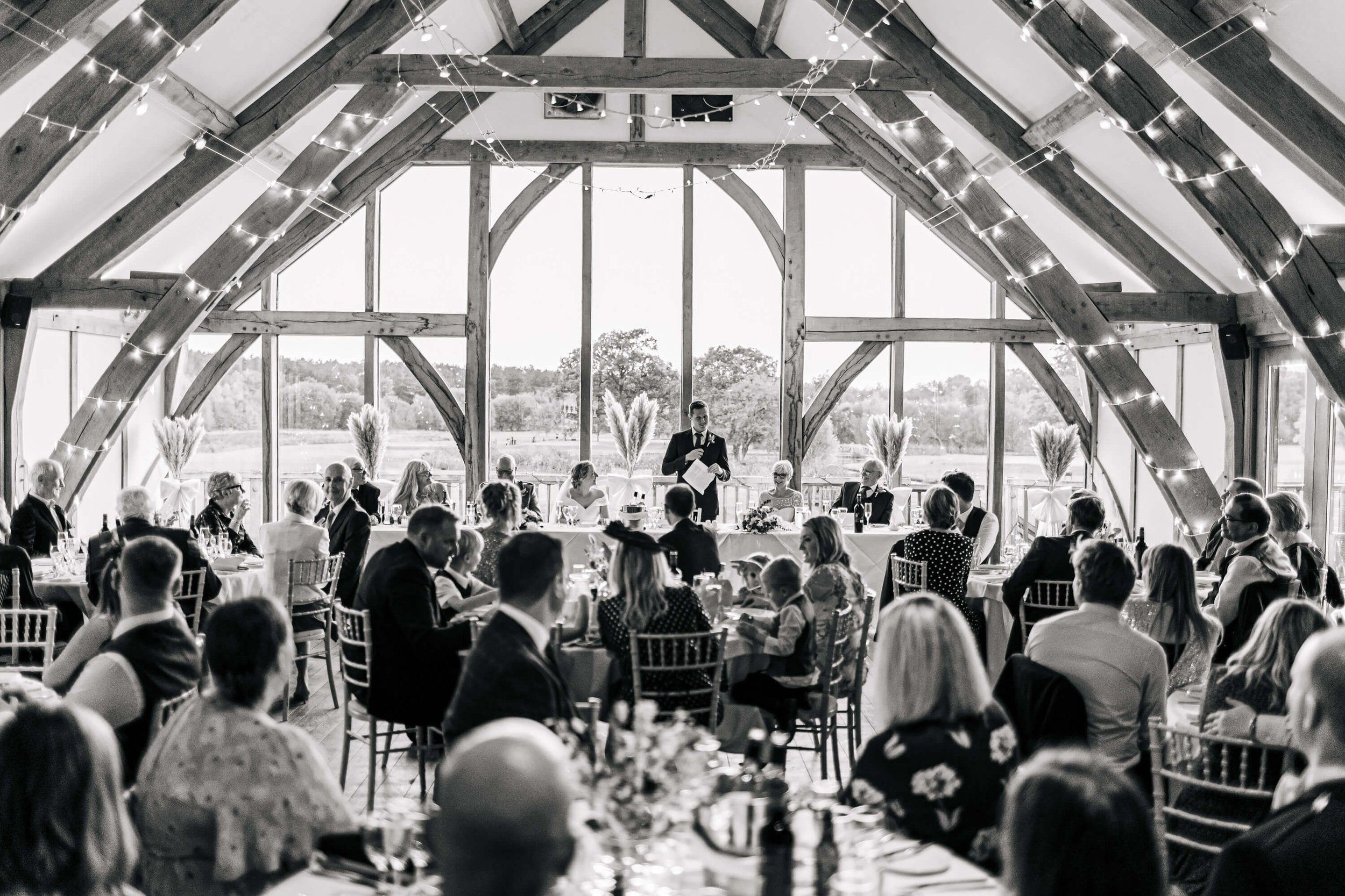 Groom's speech at a Sandburn Hall wedding