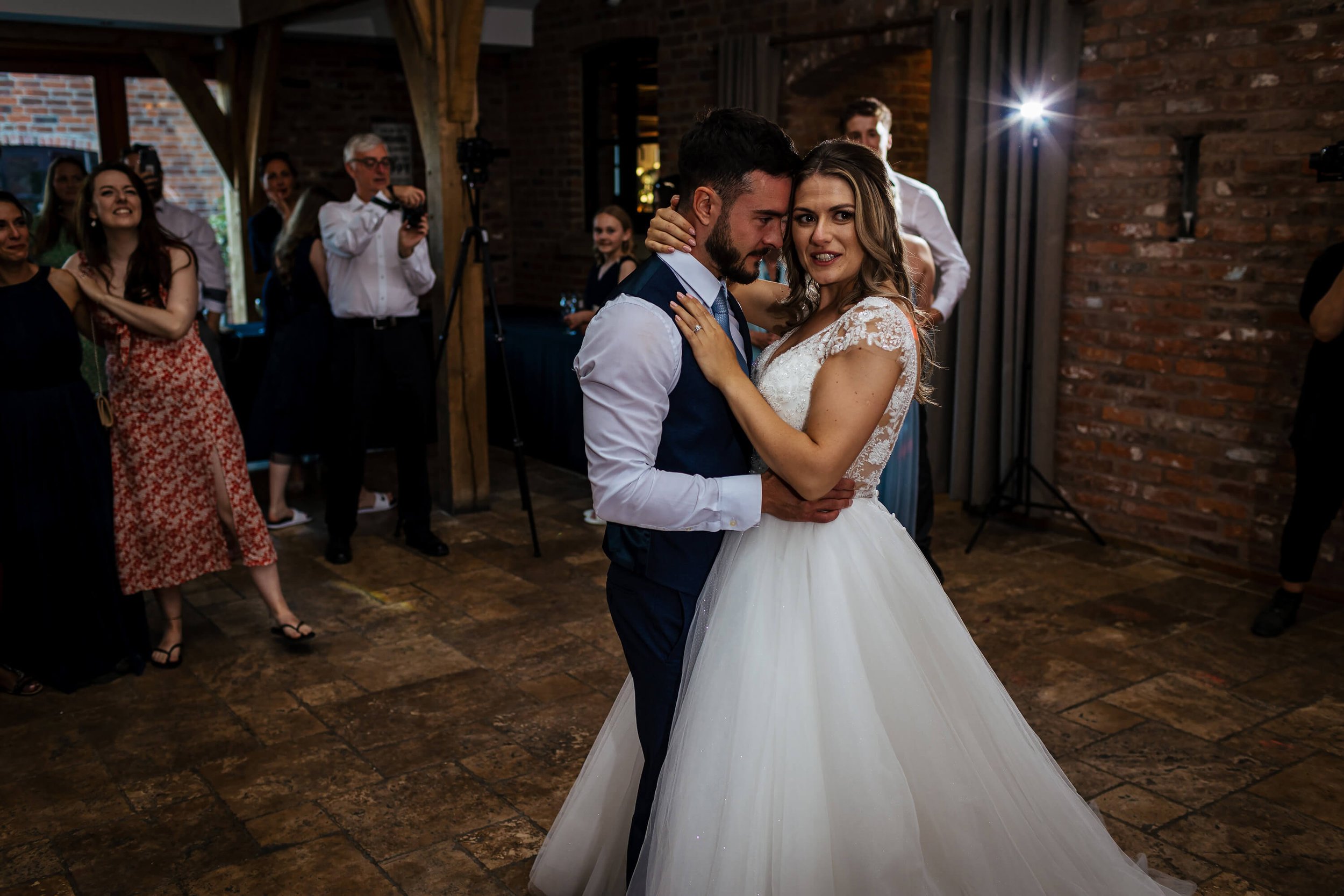 First dance at a Swancar Farm wedding