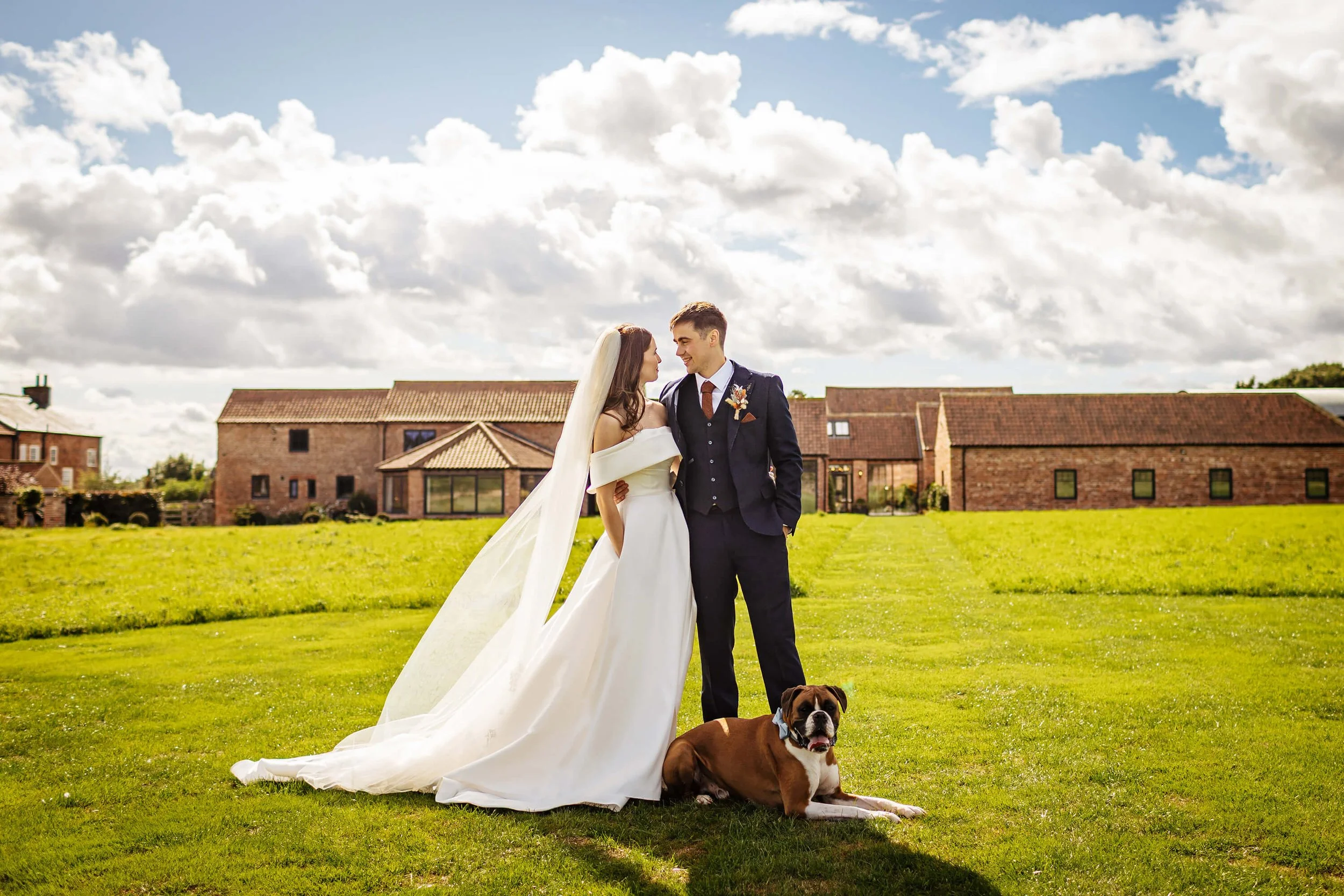 Thirsk Lodge Barns wedding photographer