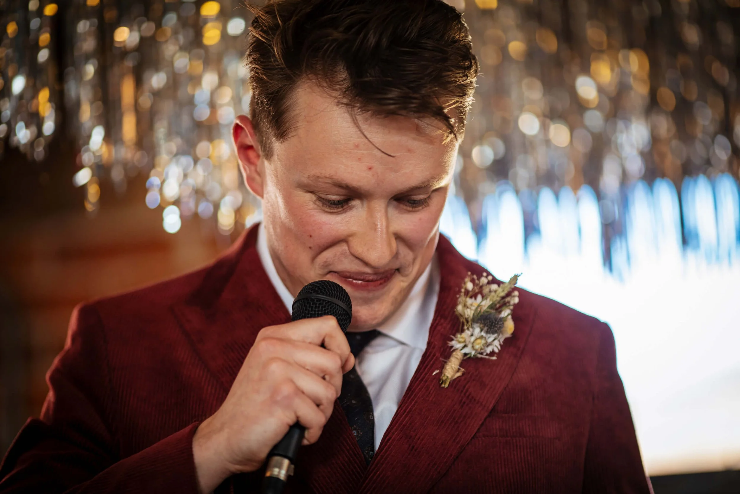 Grooms speech at his wedding