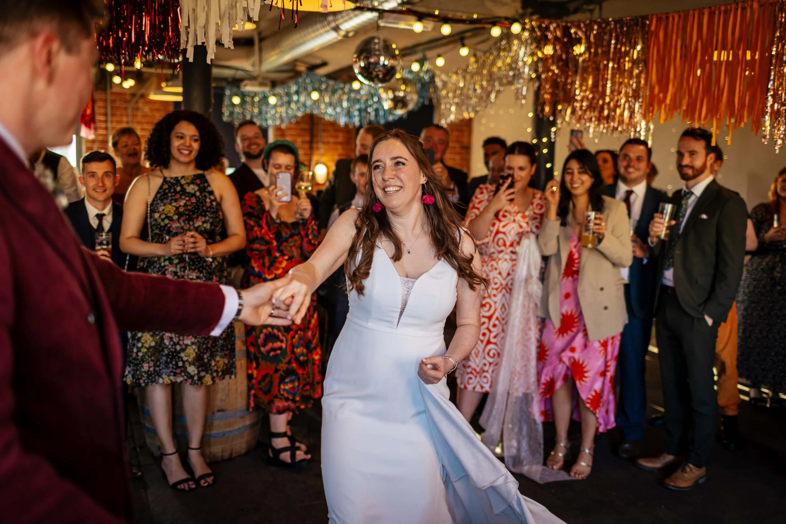 First dance at a wedding in Leeds