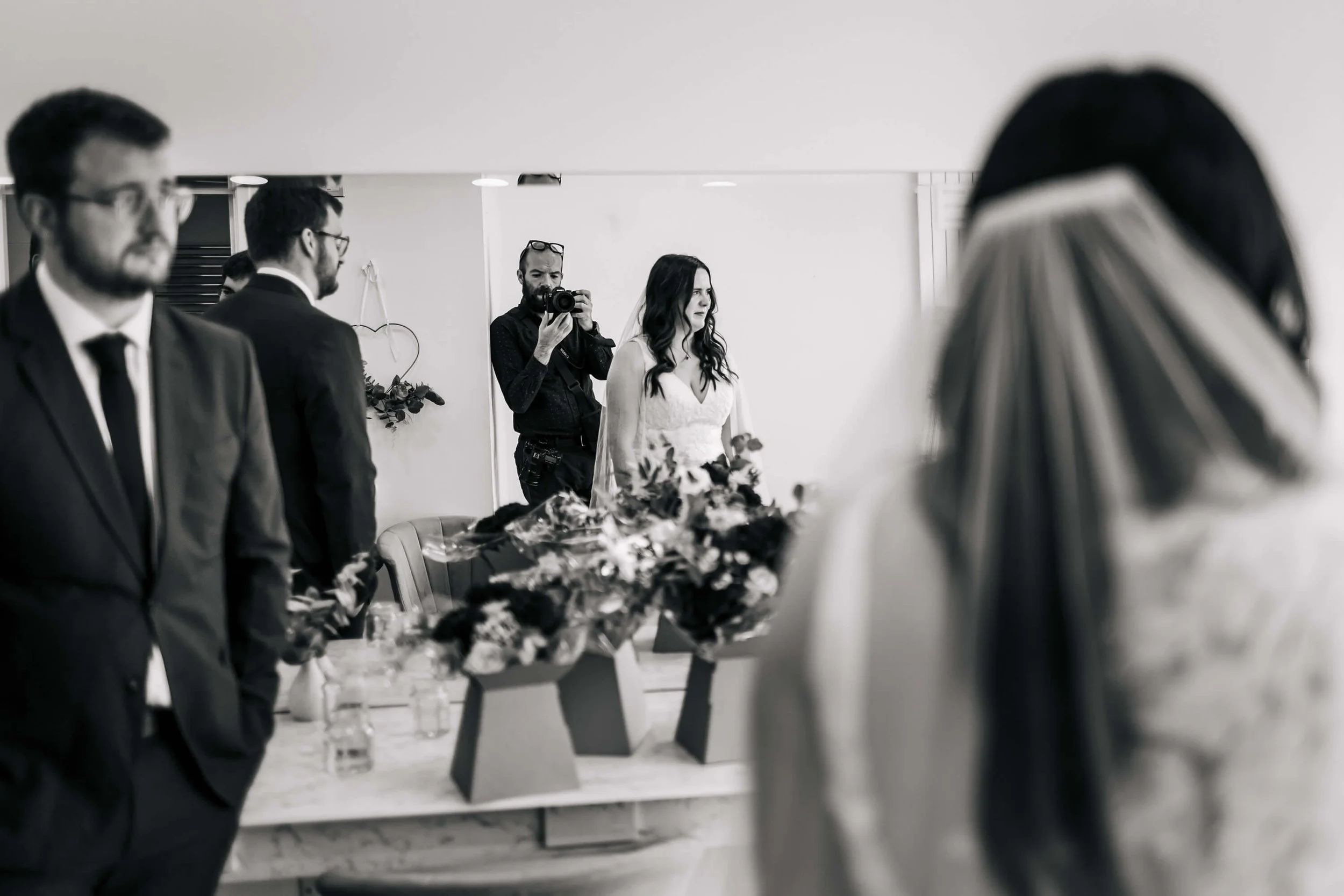 Wedding photographer at Hackness Grange