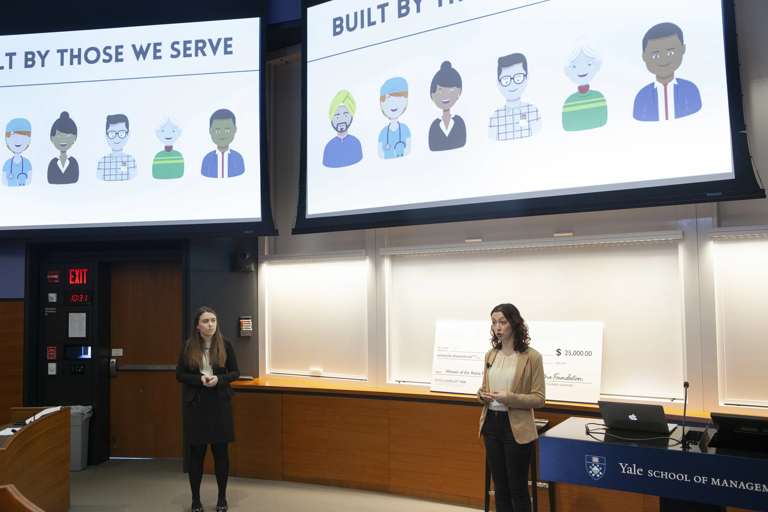 RAMP pitching for the 2018 Aetna Foundation Prize for Health Equity Innovation