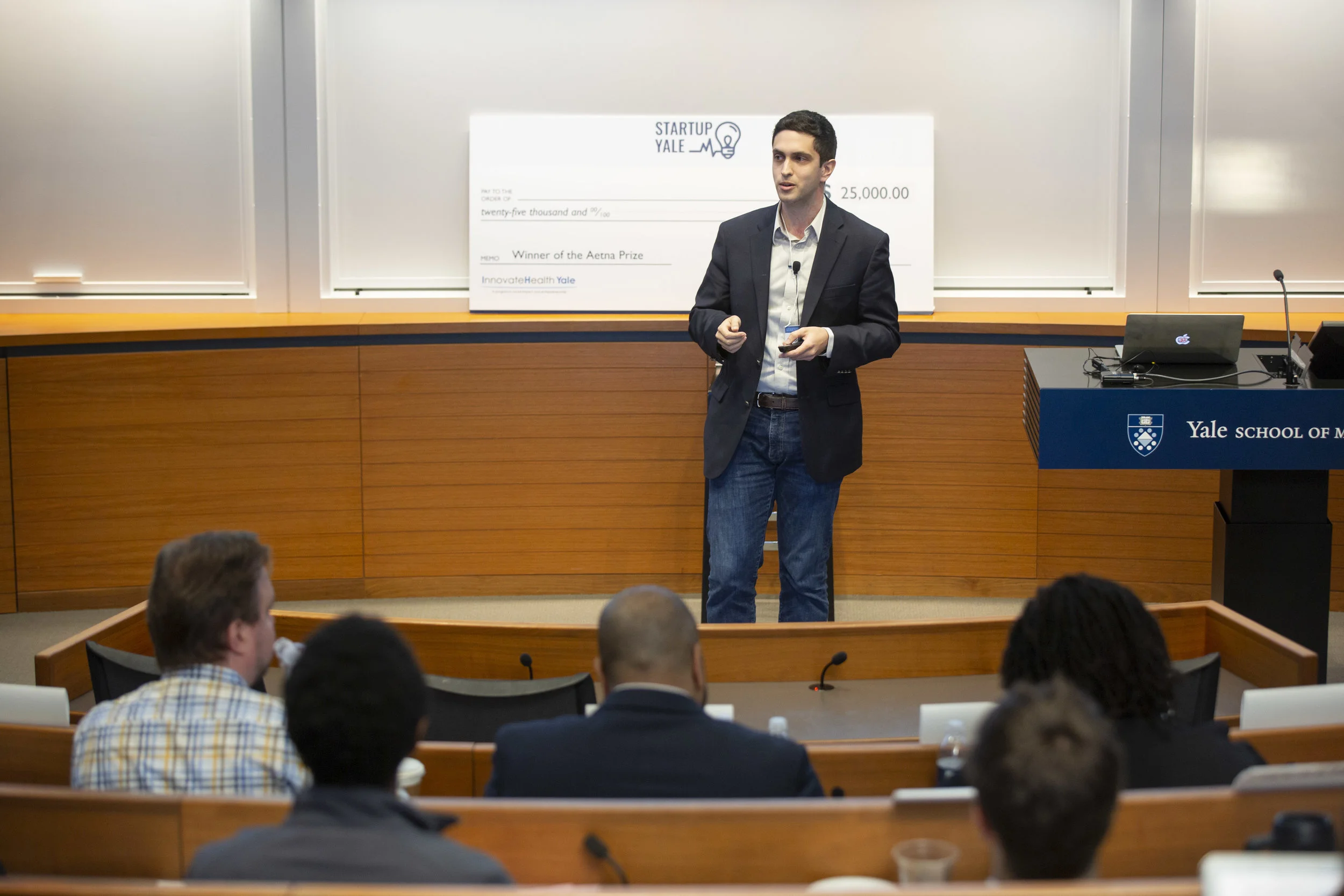 Ride Health pitching for the 2018 Aetna Foundation Prize for Health Equity Innovation