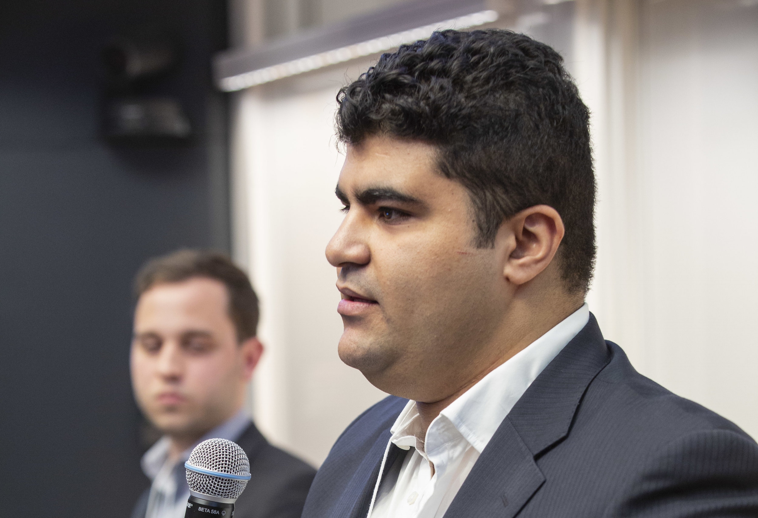 Visionairy Health pitching for the 2018 Miller Prize