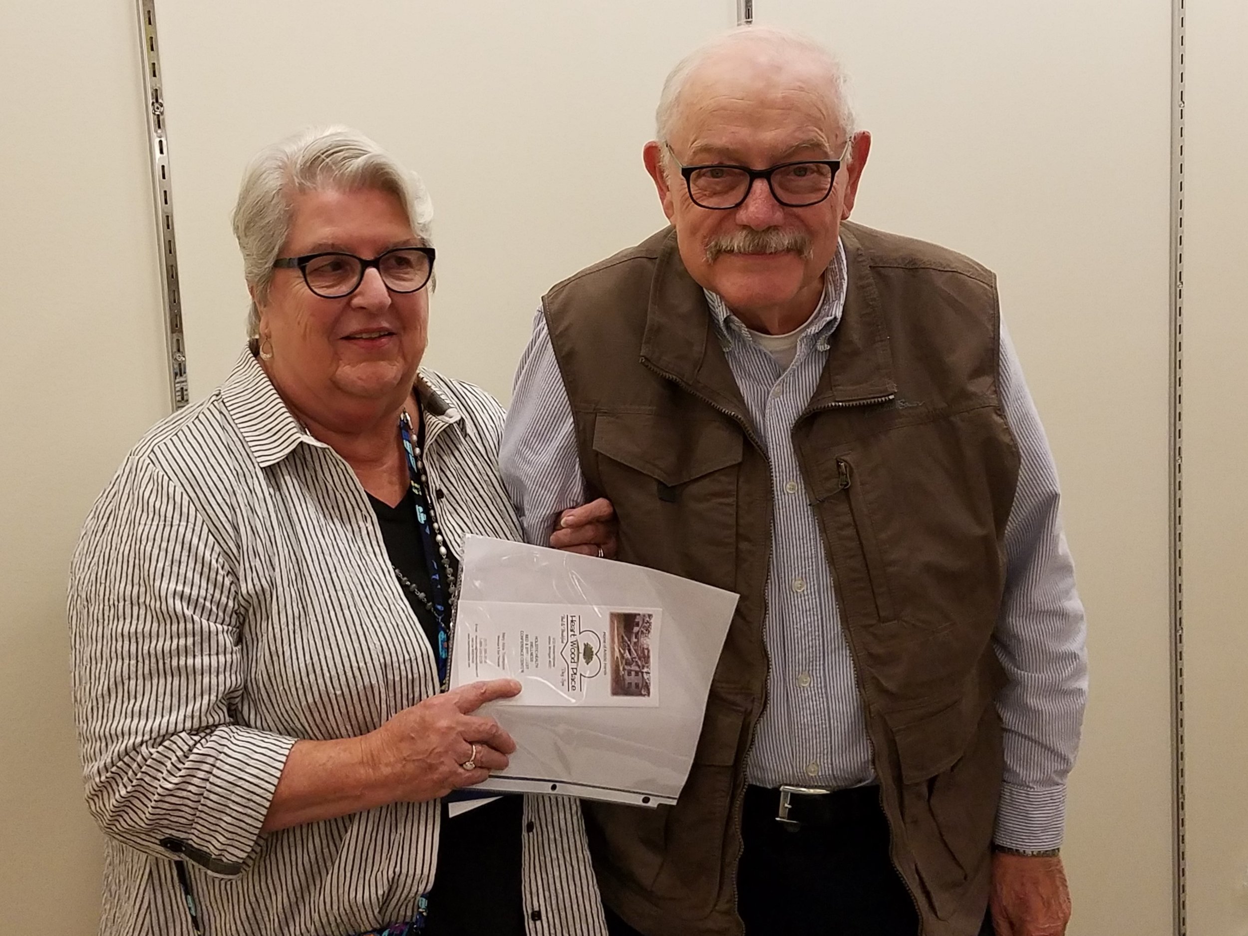 Congrats to our 2017 Grand Giveaway Grand Prize winners, John and Ginny Weeks!