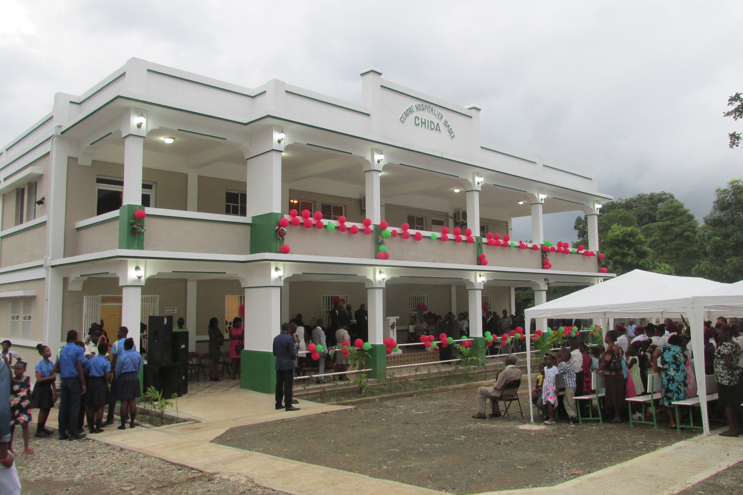  Dedication Day festivities at the newly opened CHIDA Hospital in Cap Haitien, Haiti 