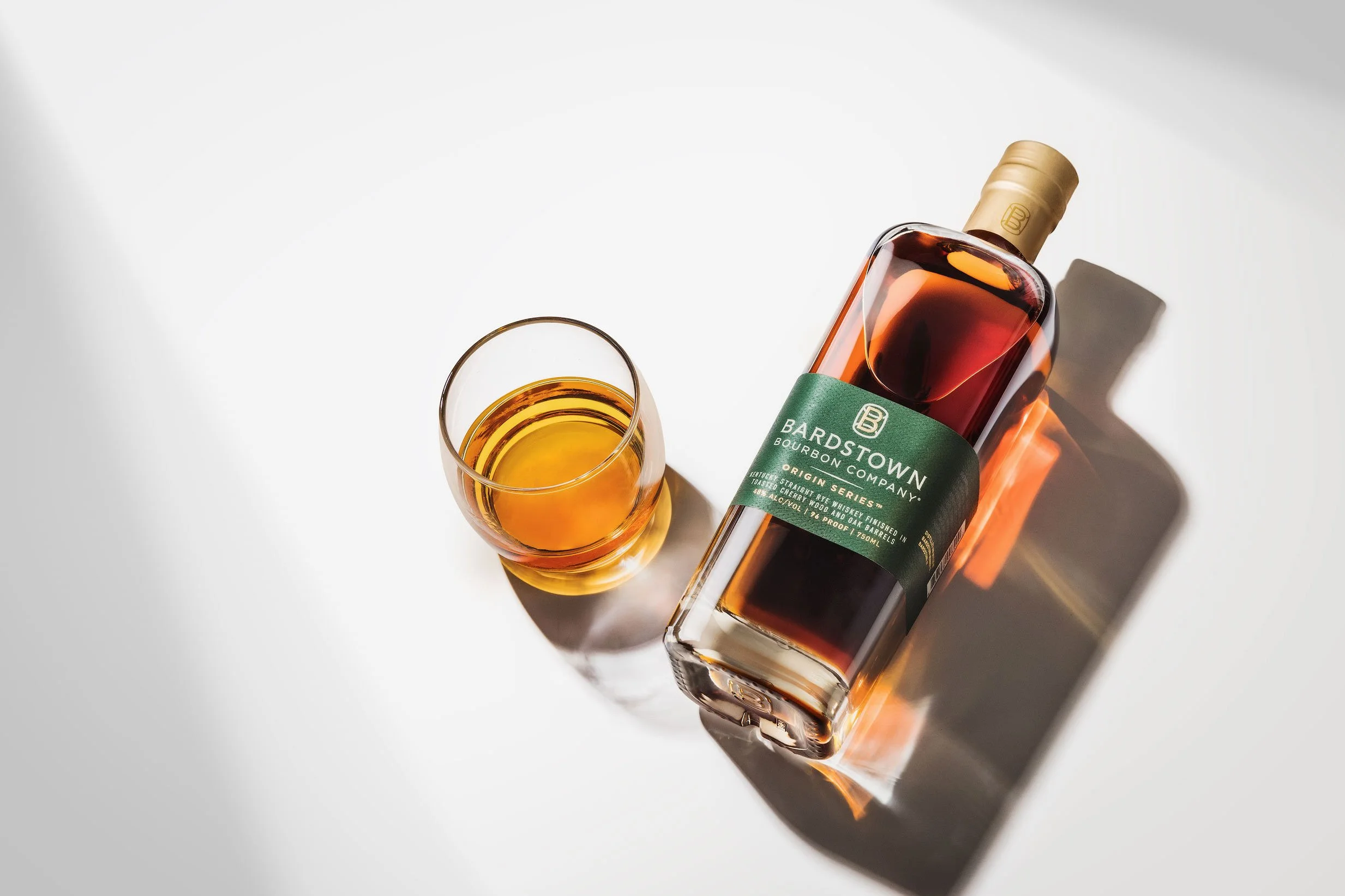 Bardstown Bourbon Origin Series Rye hero bottle shot