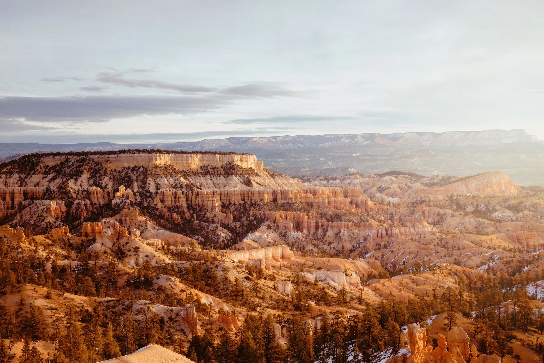 Sunrise light over the hoodoos of Bryce Canyon National Park, Utah, by Ryan L. Smith