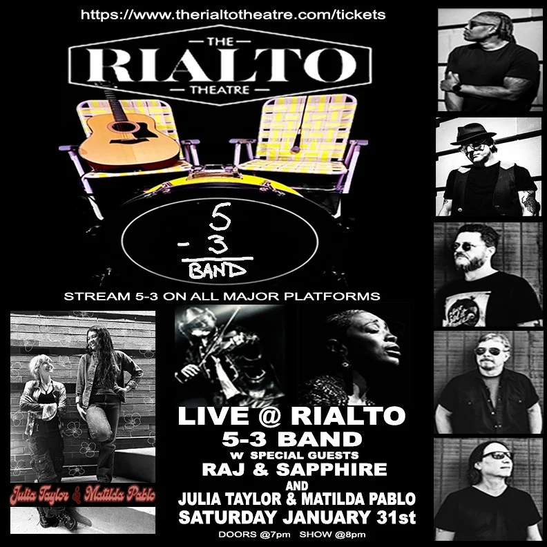 5-3 Band Ft. RAJ &amp; Sapphire and Julia Taylor &amp; Matilda Pablo - 01/31/3026 