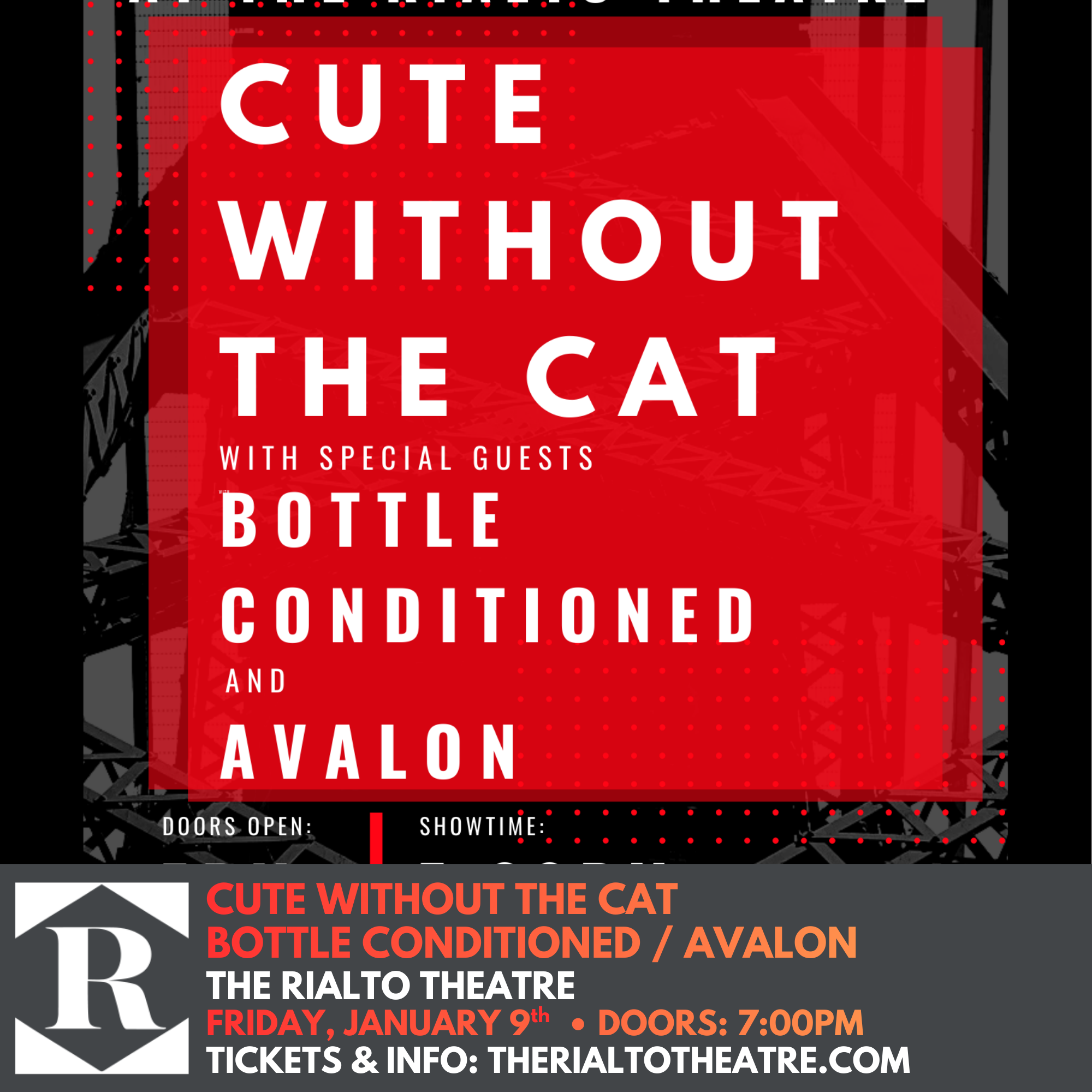 Cute Without The Cat / Bottle Conditioned / Avalon - 01/09/2026 