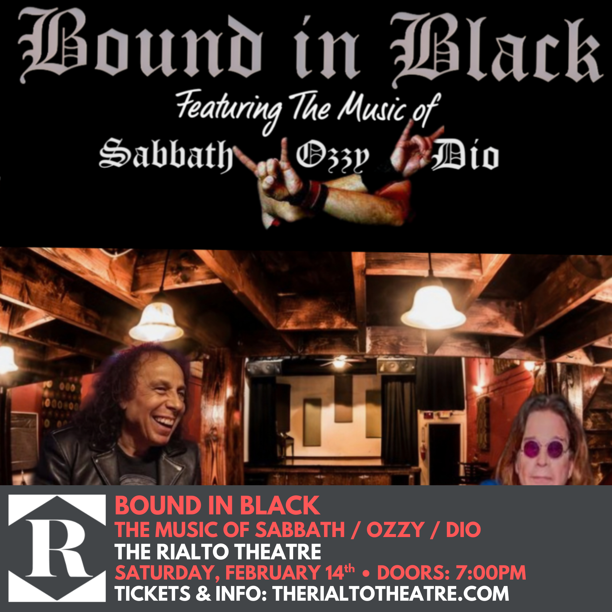 BOUND in BLACK Ft. The Music of Sabbath / Ozzy / Dio - 02/14/2026 