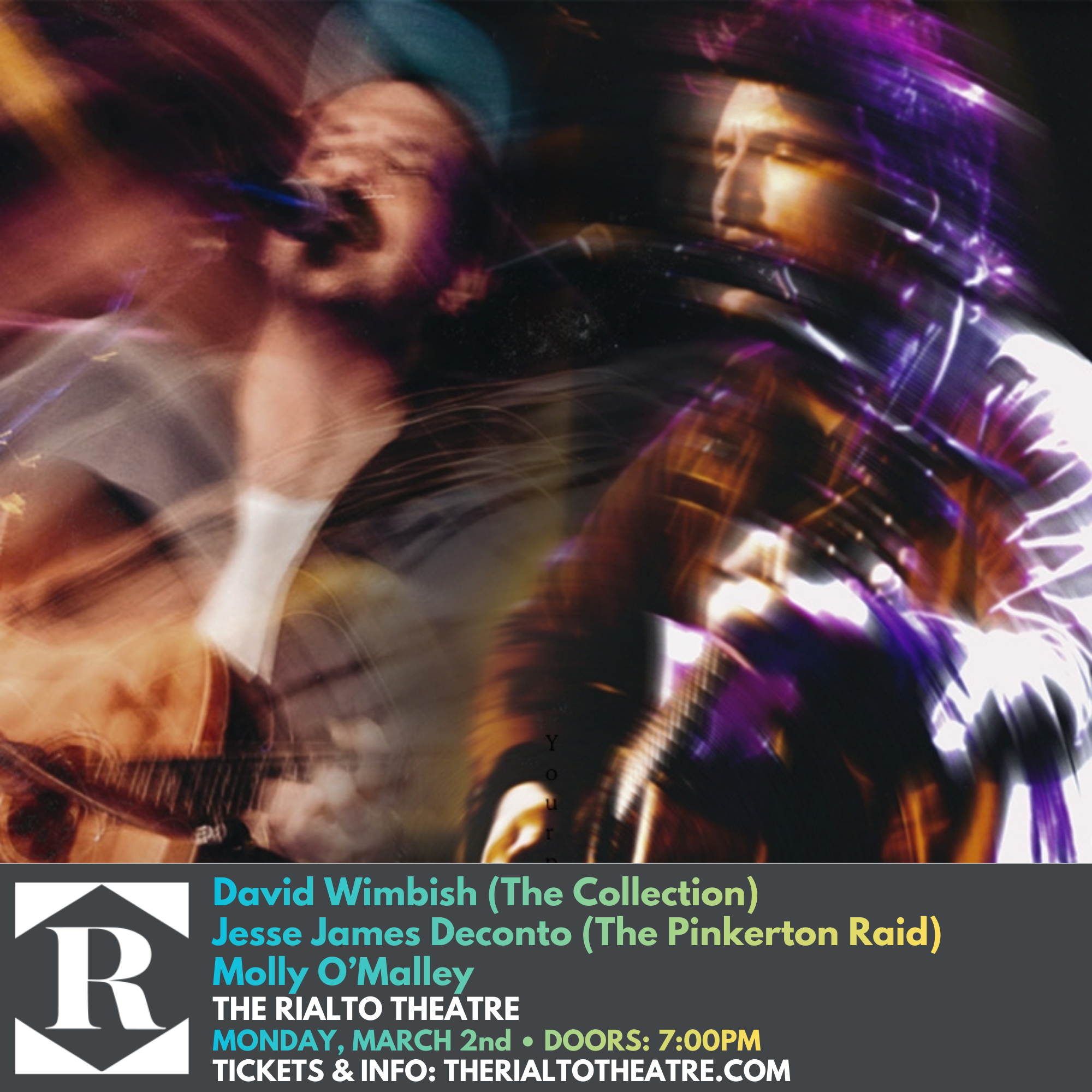 David Wimbish (The Collection) / Jesse James Deconto (The Pinkerton Raid) / Molly O’Malley - 03/02/2026