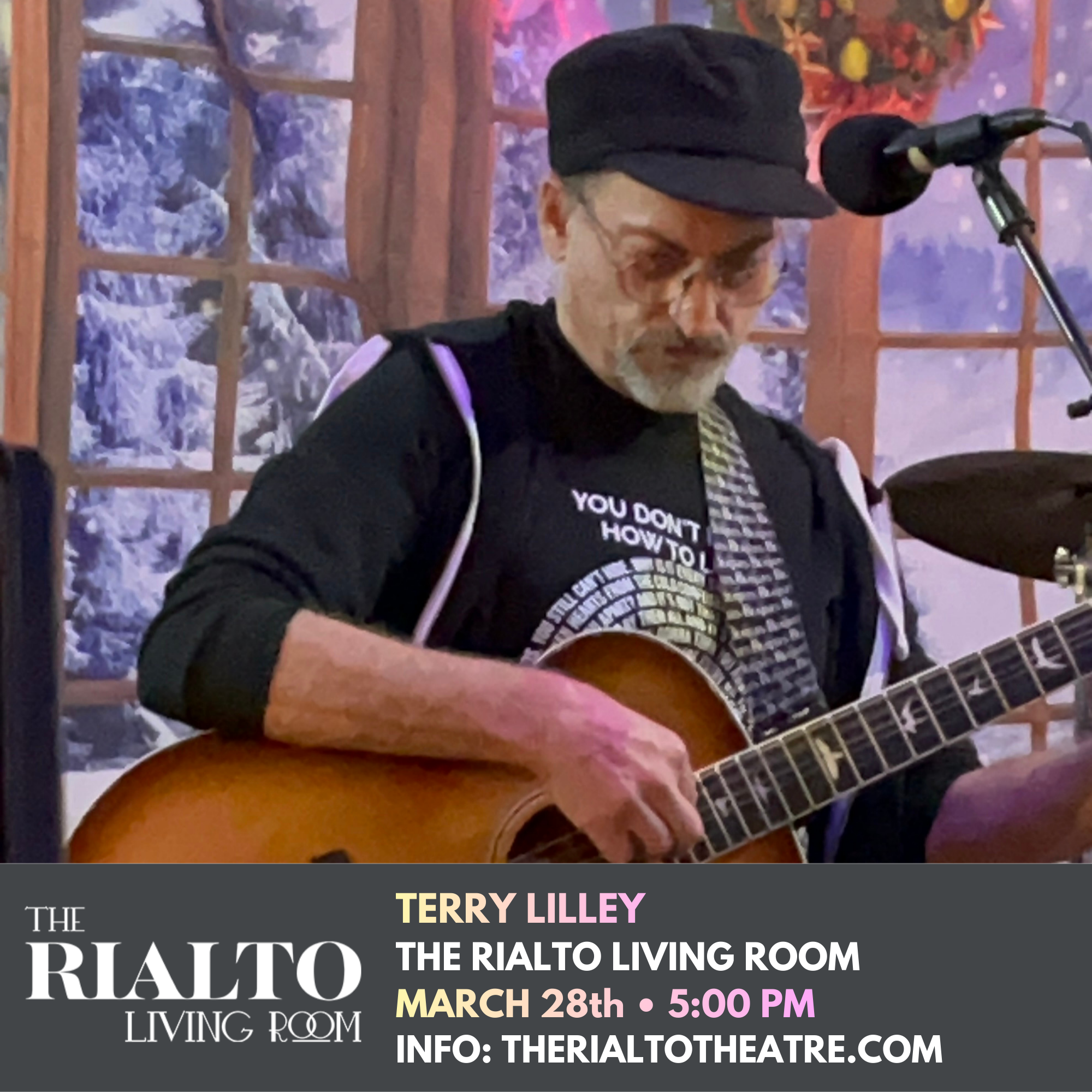Terry Lilley in The Rialto Living Room - 03/28/2026 