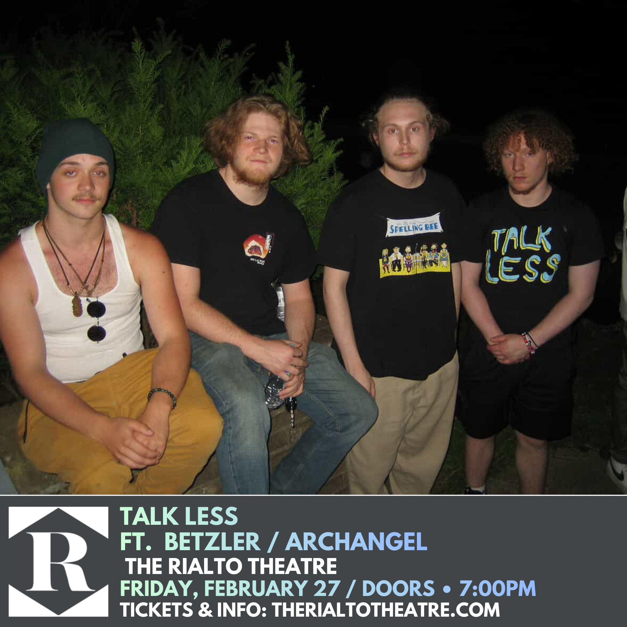 TALK LESS / BETZLER / ARCHANGEL - 02/27/2026 