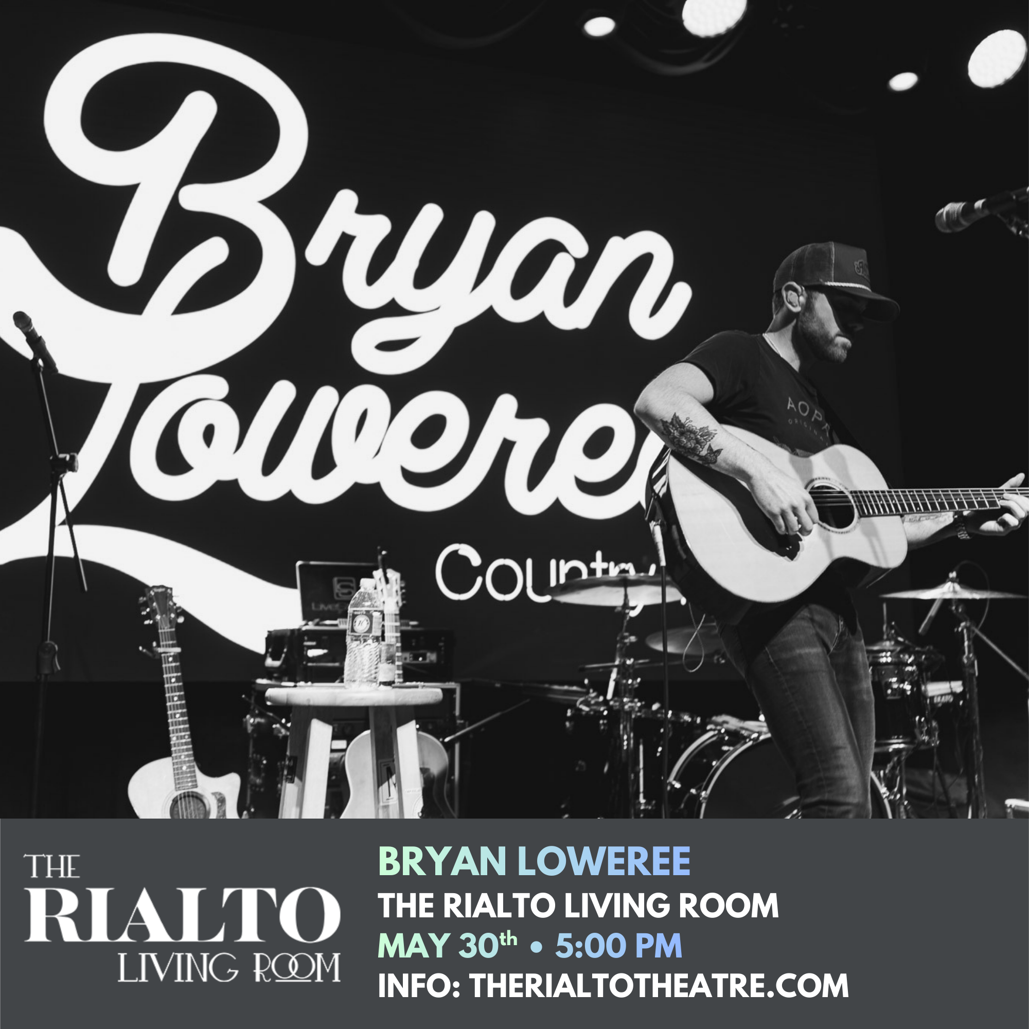 Bryan Loweree in The Rialto Living Room - 05/30/2026 