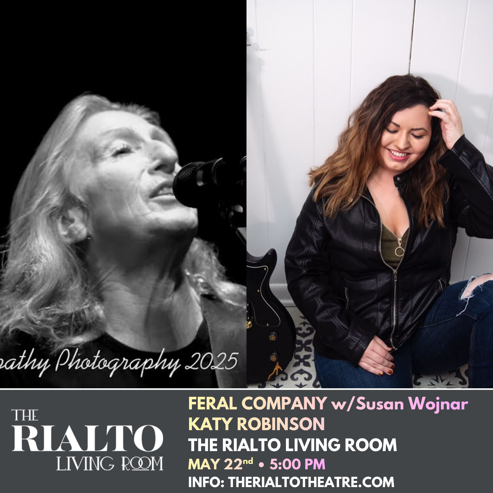 Feral Company w/ Susan Wojnar / Katy Robinson - 05/22/2026