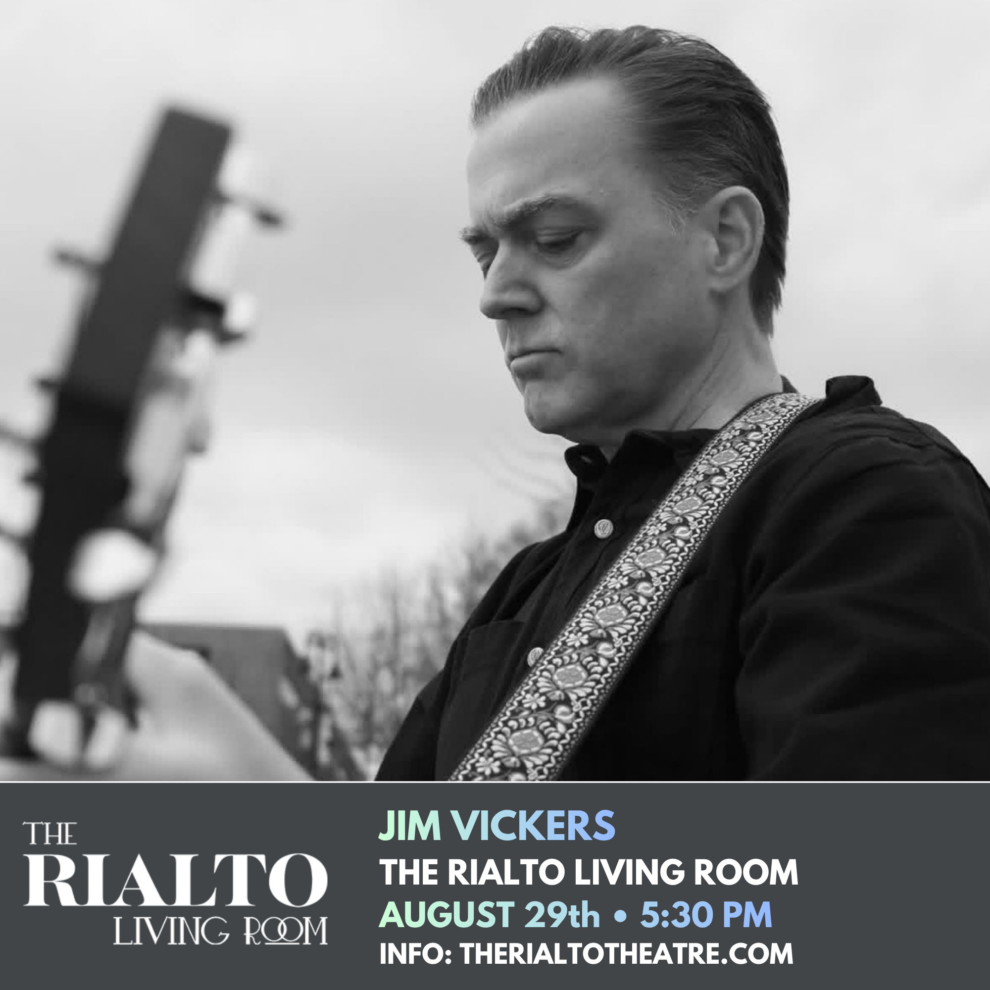 Jim Vickers in The Rialto Living Room - 08/29/2026 