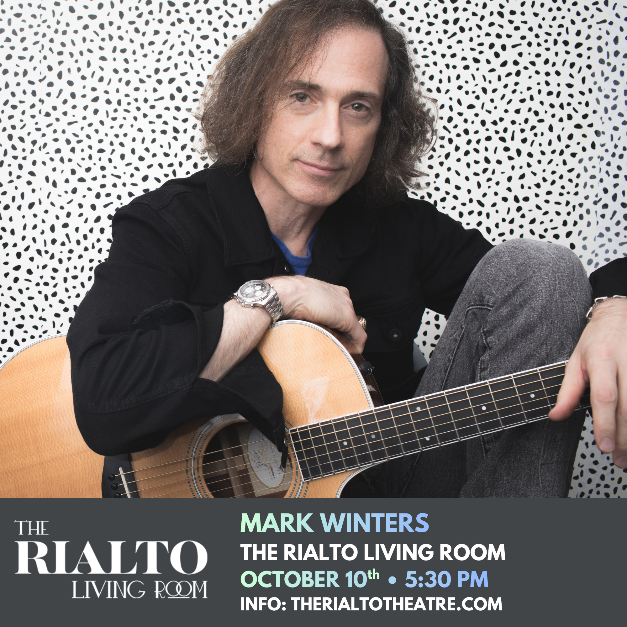 Mark Winters in The Rialto Living Room - 10/10/2026 
