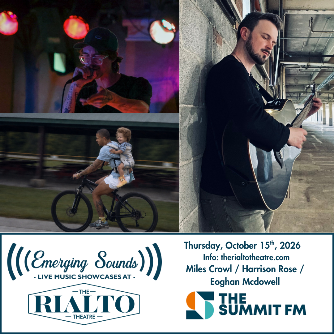 Emerging Sounds Ft. Miles Crowl / Harrison Rose / Eoghan McDowell - 10/15/2026 
