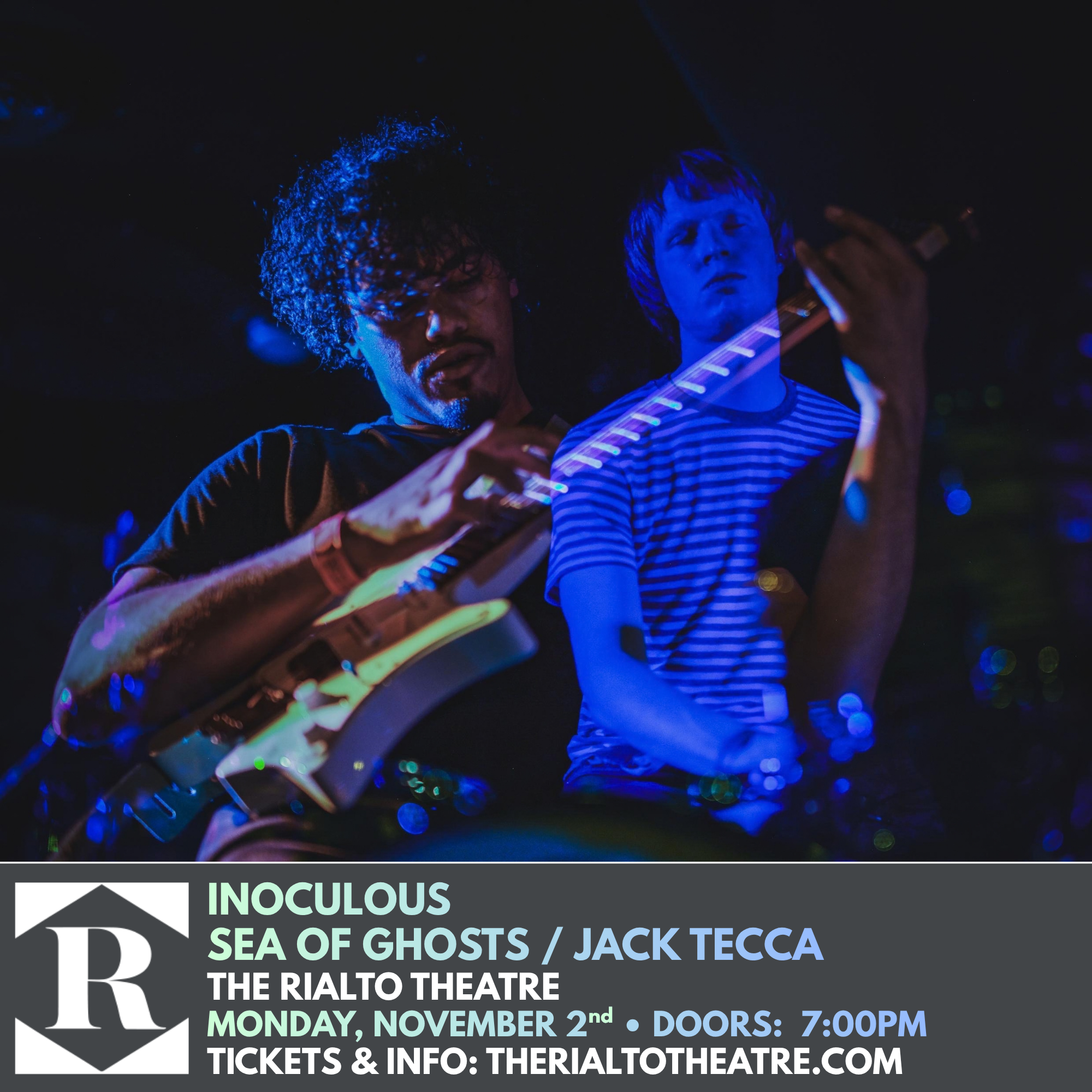 Inoculous / Sea of Ghosts / Jack Tecca - 11/02/2026 